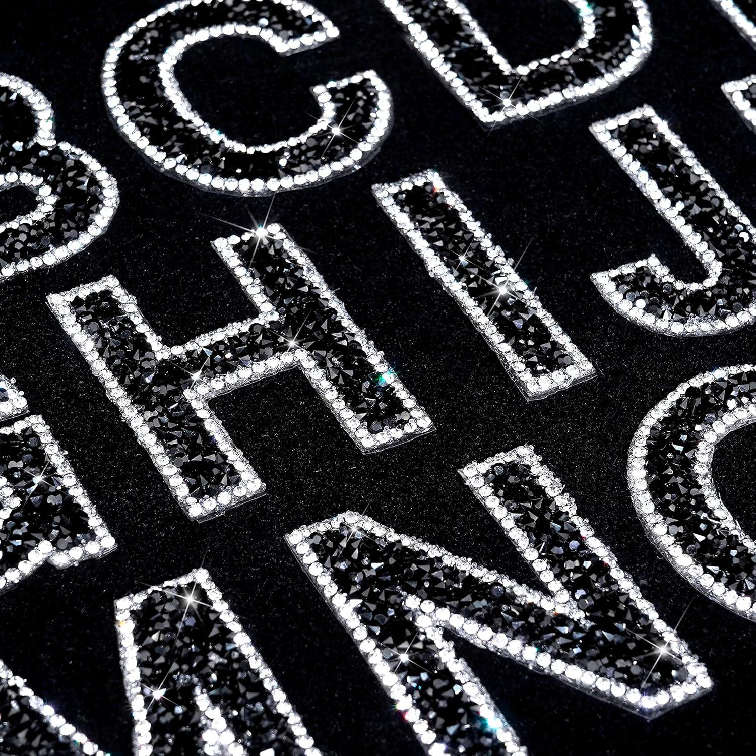 Calcomanías de Letras Brillantes Locacrystal 34 Pcs 5.7cm