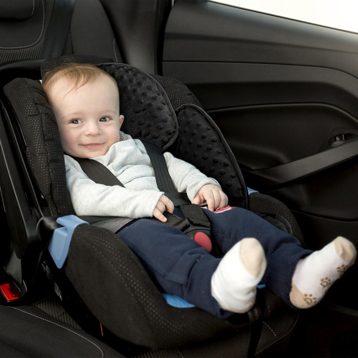 Soporte de cabeza para auto WINGHENLEE 2 en 1 para bebés