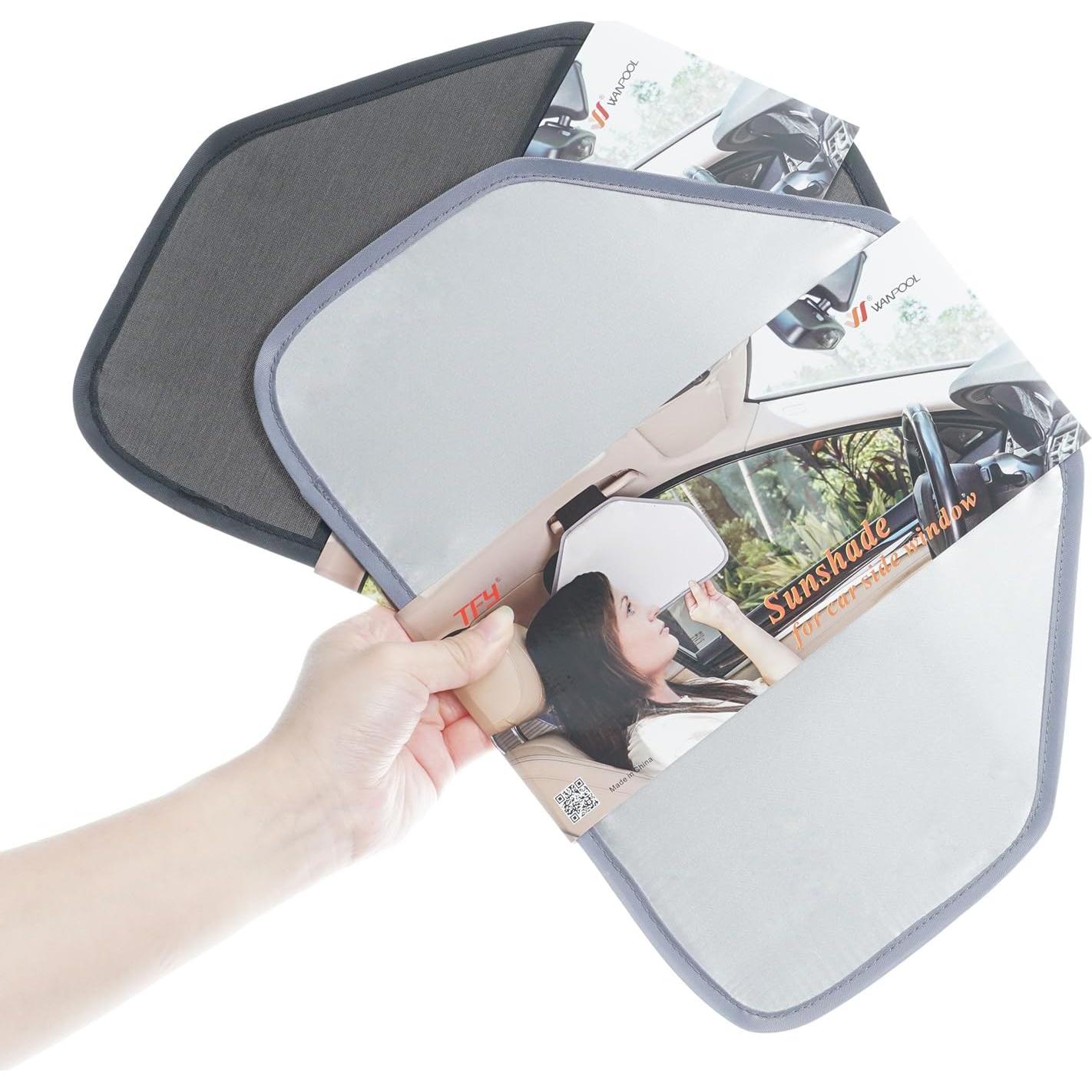 Visera Lateral TFY para Ventanas de Coche - Bloqueador Solar