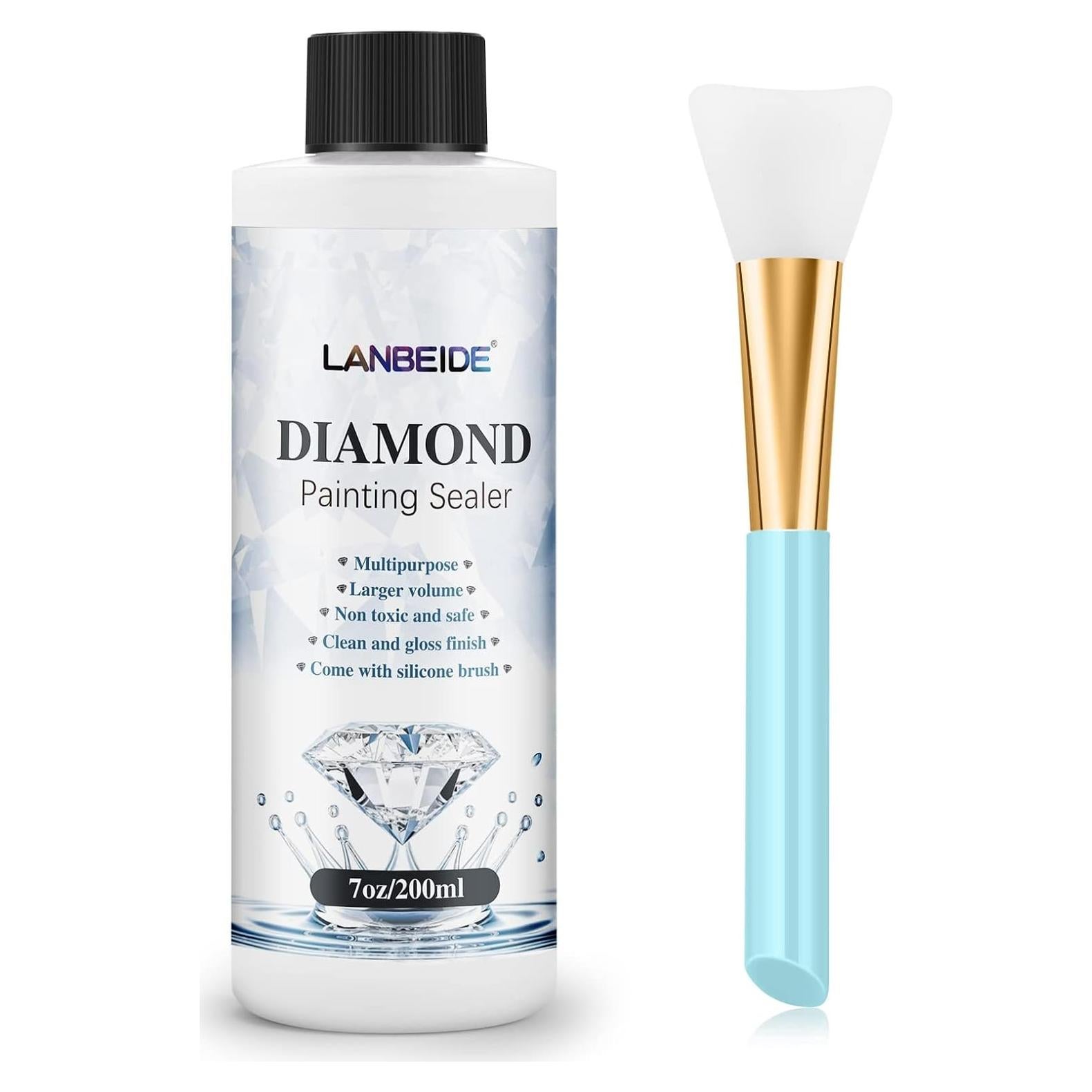Sellador de Pintura de Diamante LANBEIDE 200ML con Brocha