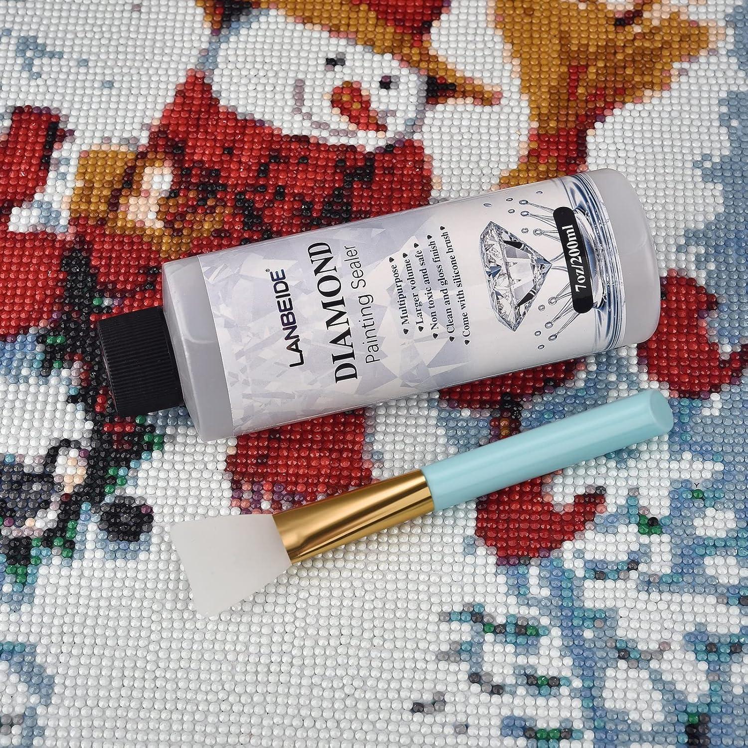 Sellador de Pintura de Diamante LANBEIDE 200ML con Brocha