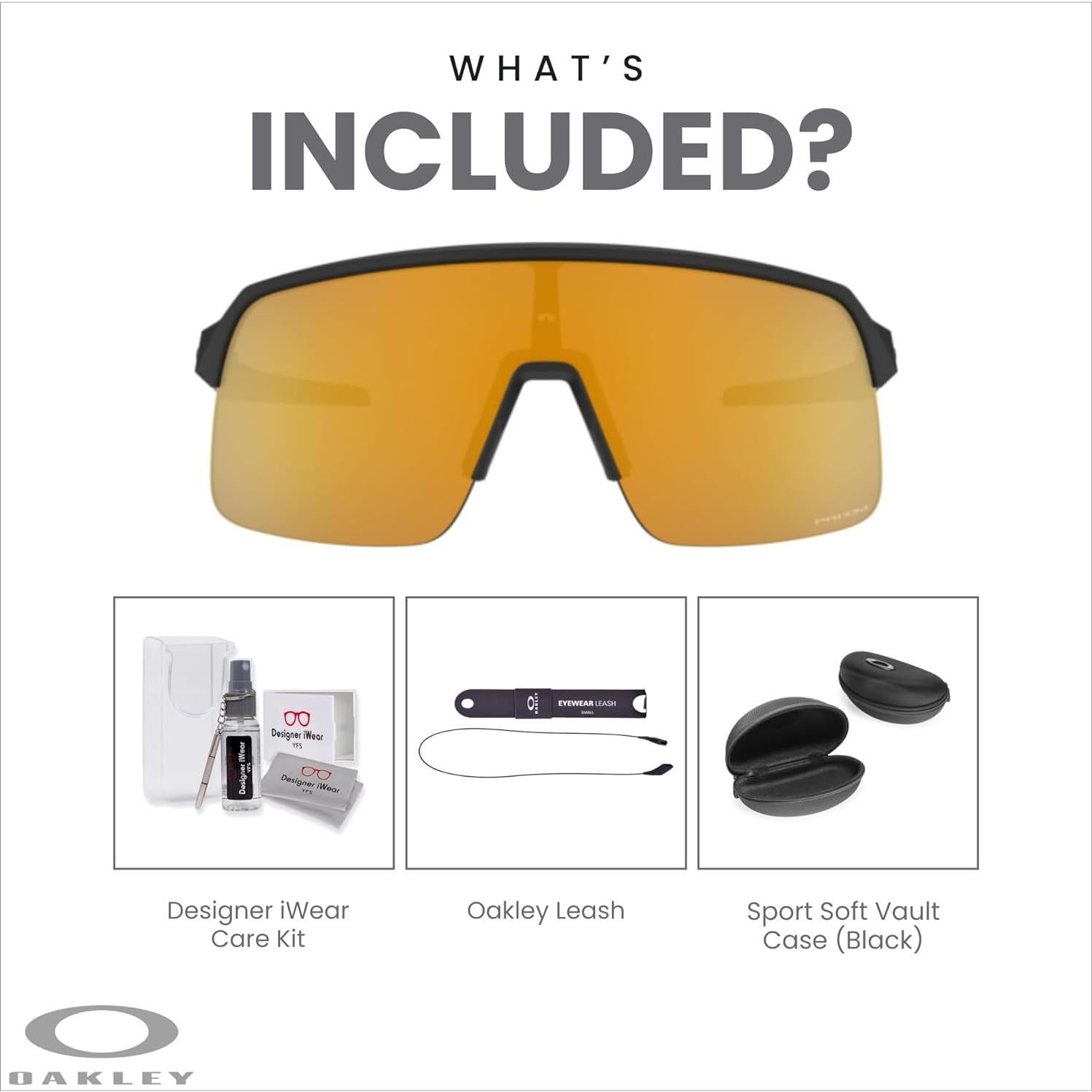 Gafas de sol Oakley Sutro Lite OO9463A con correa y kit iWear