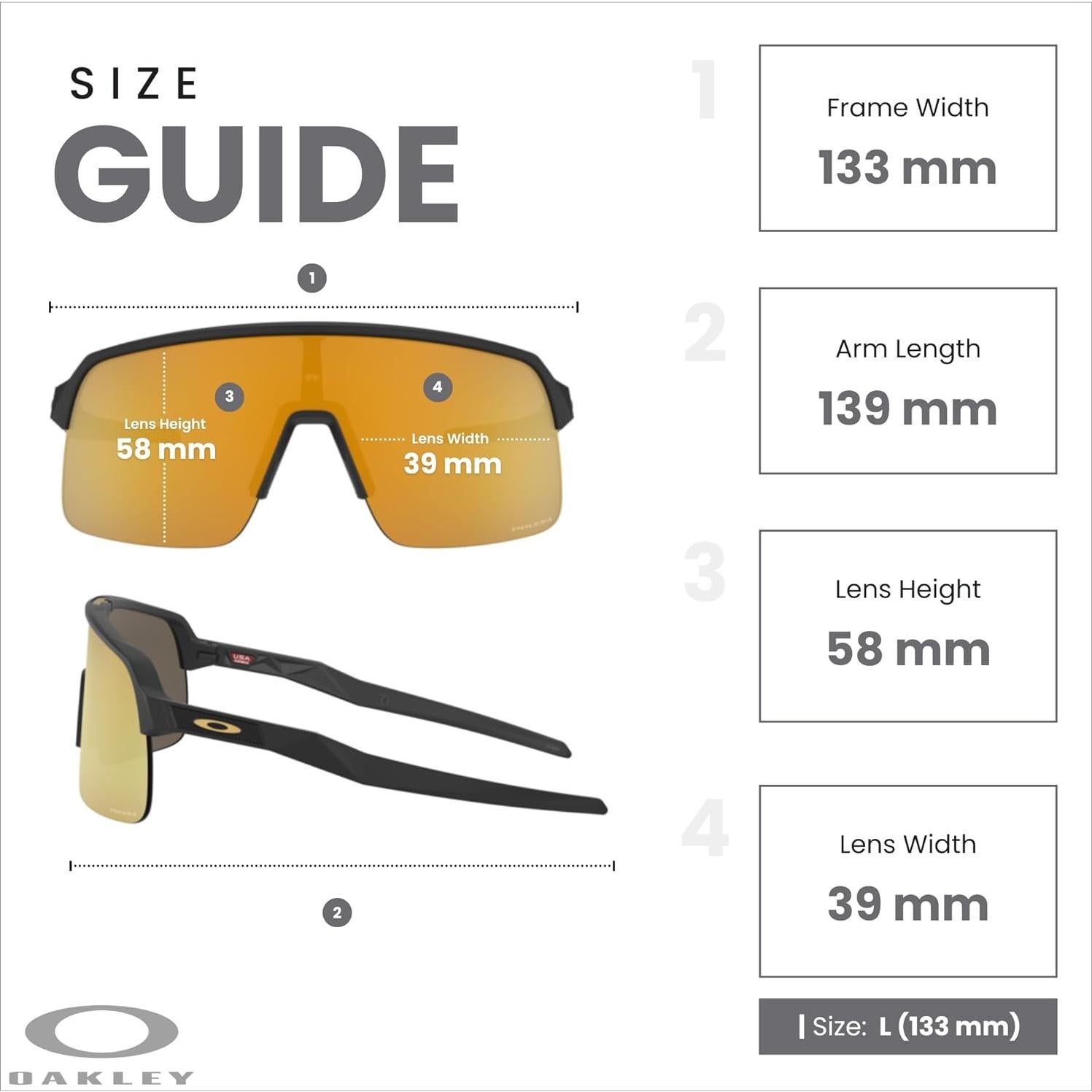 Gafas de sol Oakley Sutro Lite OO9463A con correa y kit iWear