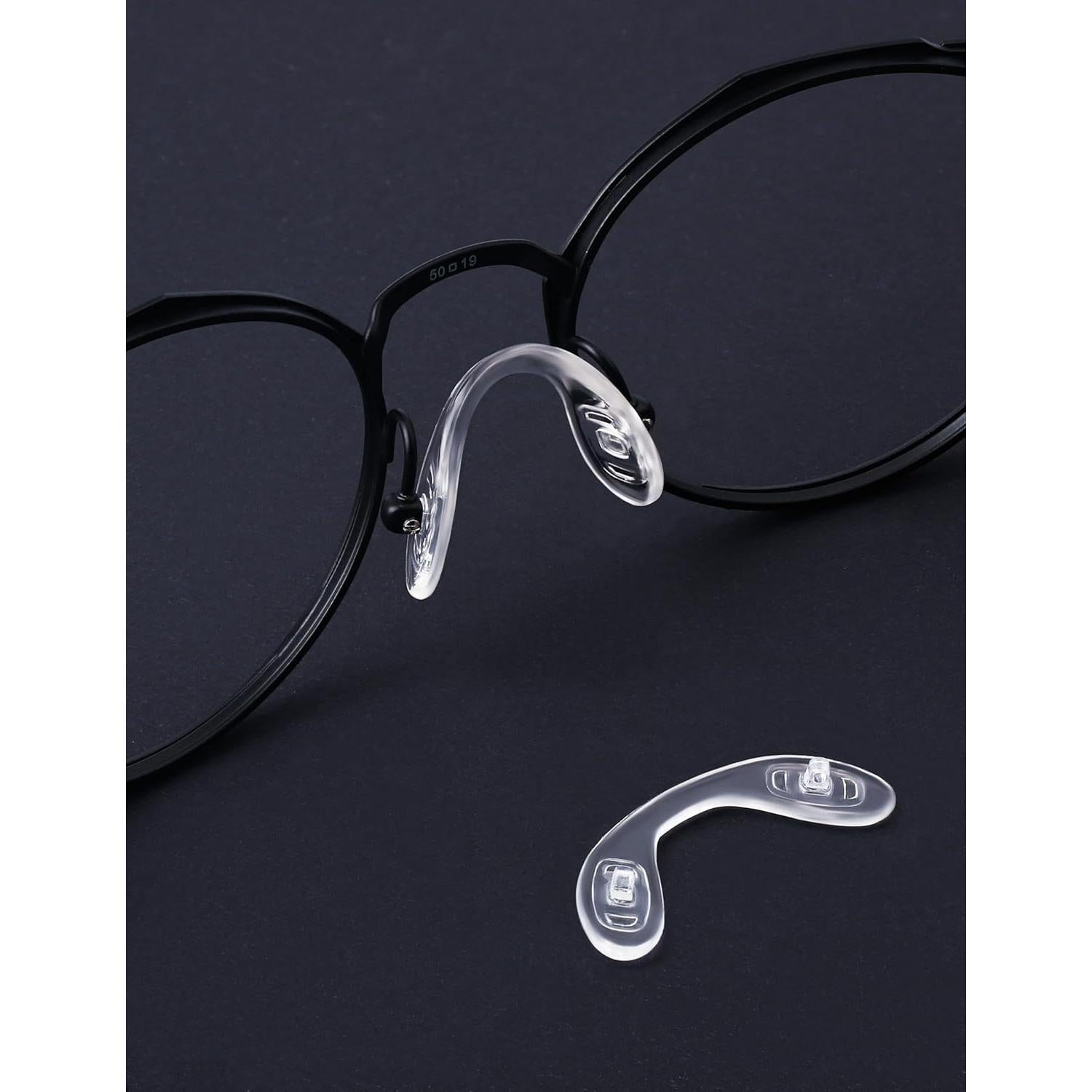 12 Almohadillas de Nariz Silicona Suave Tolaxy 40mm con Tornillo