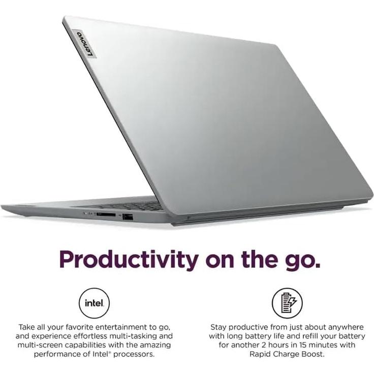 Laptop Lenovo IdeaPad 15.6" Intel Celeron 12GB RAM 640GB SSD
