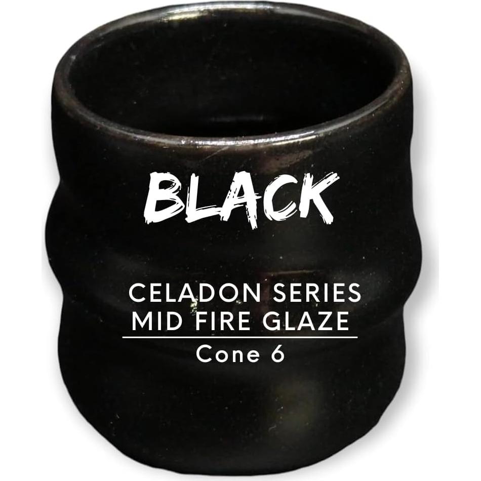 Set de Esmaltes Cerámicos Penguin - Serie Celadon Fuego Medio - 8 tarros 4oz