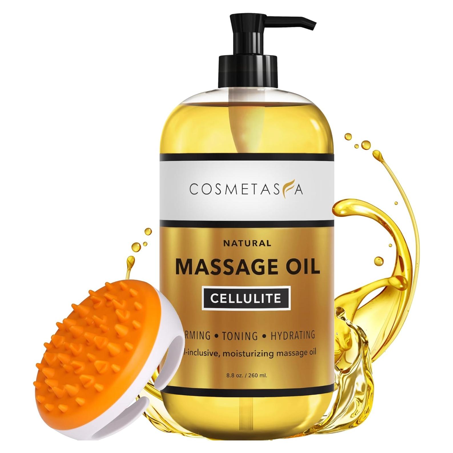Aceite de Masaje Anticelulitis Cosmetasa 248 ml - Natural y Hidratante