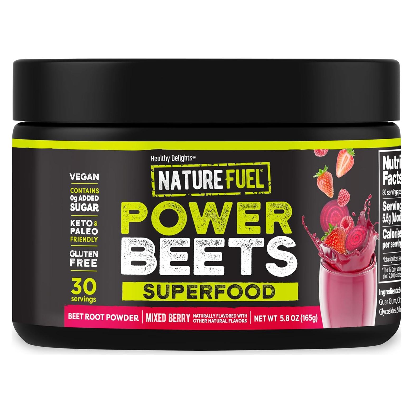 Polvo de Jugo de Remolacha Delicias Saludables 163g - Energía Natural