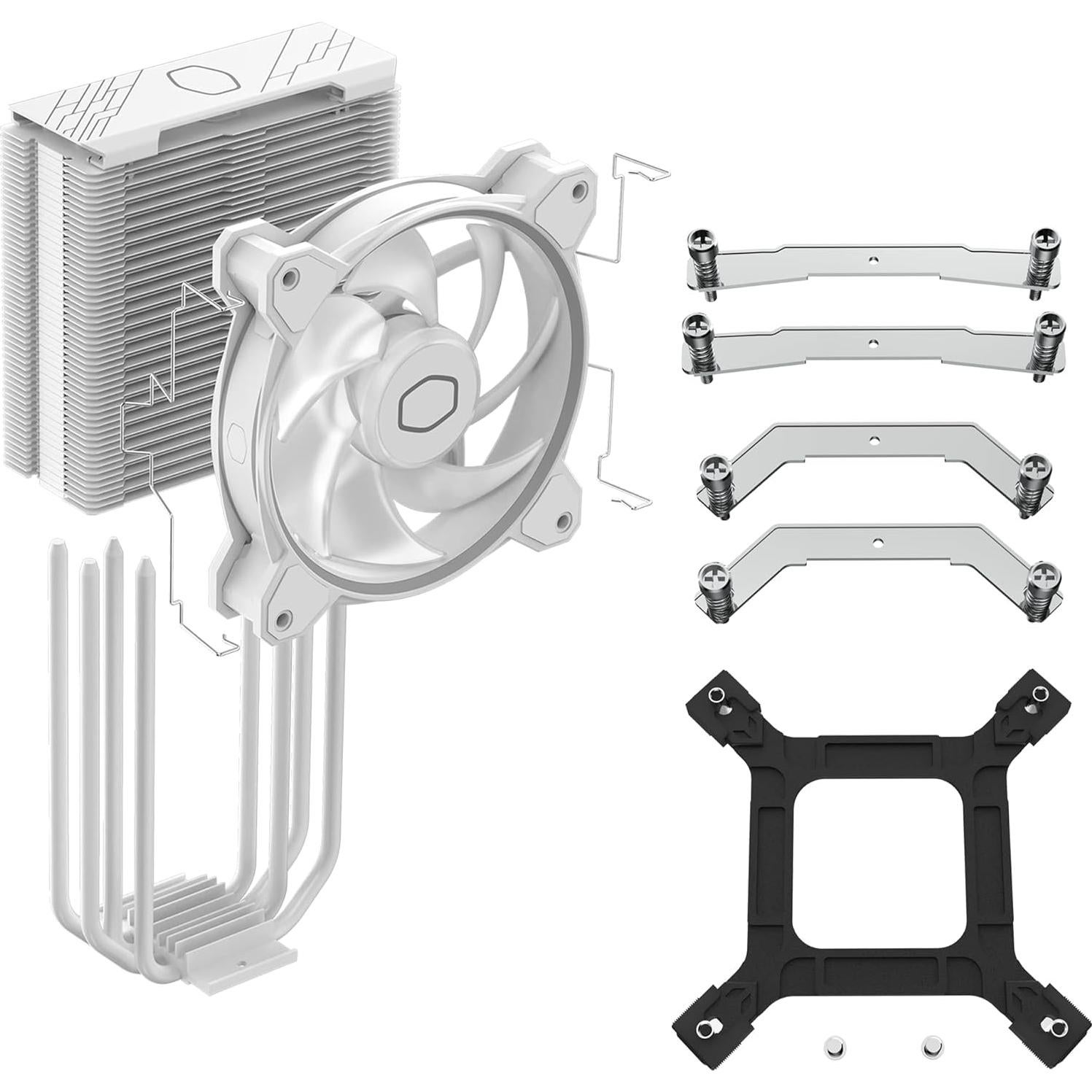 Cooler Master Hyper 212 Halo Enfriador de CPU Blanco 15.4cm