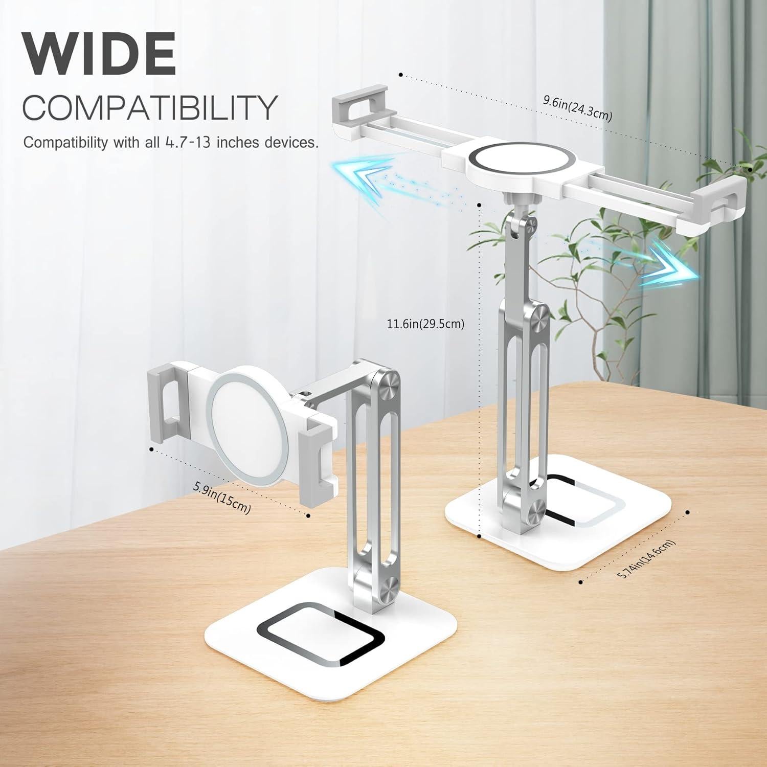 Soporte para Tablet Lucrave Ajustable 360° Compatible 10-33 cm