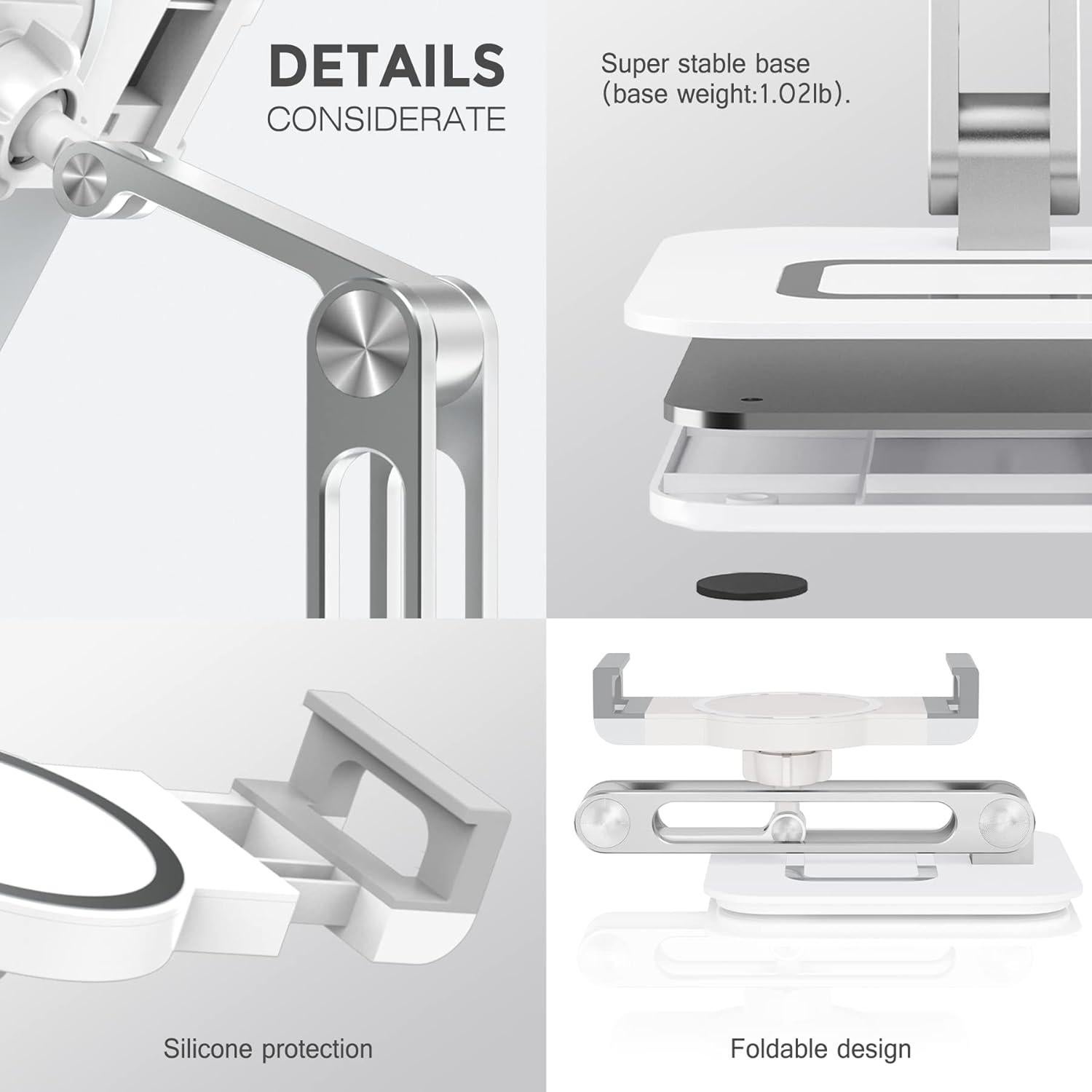 Soporte para Tablet Lucrave Ajustable 360° Compatible 10-33 cm