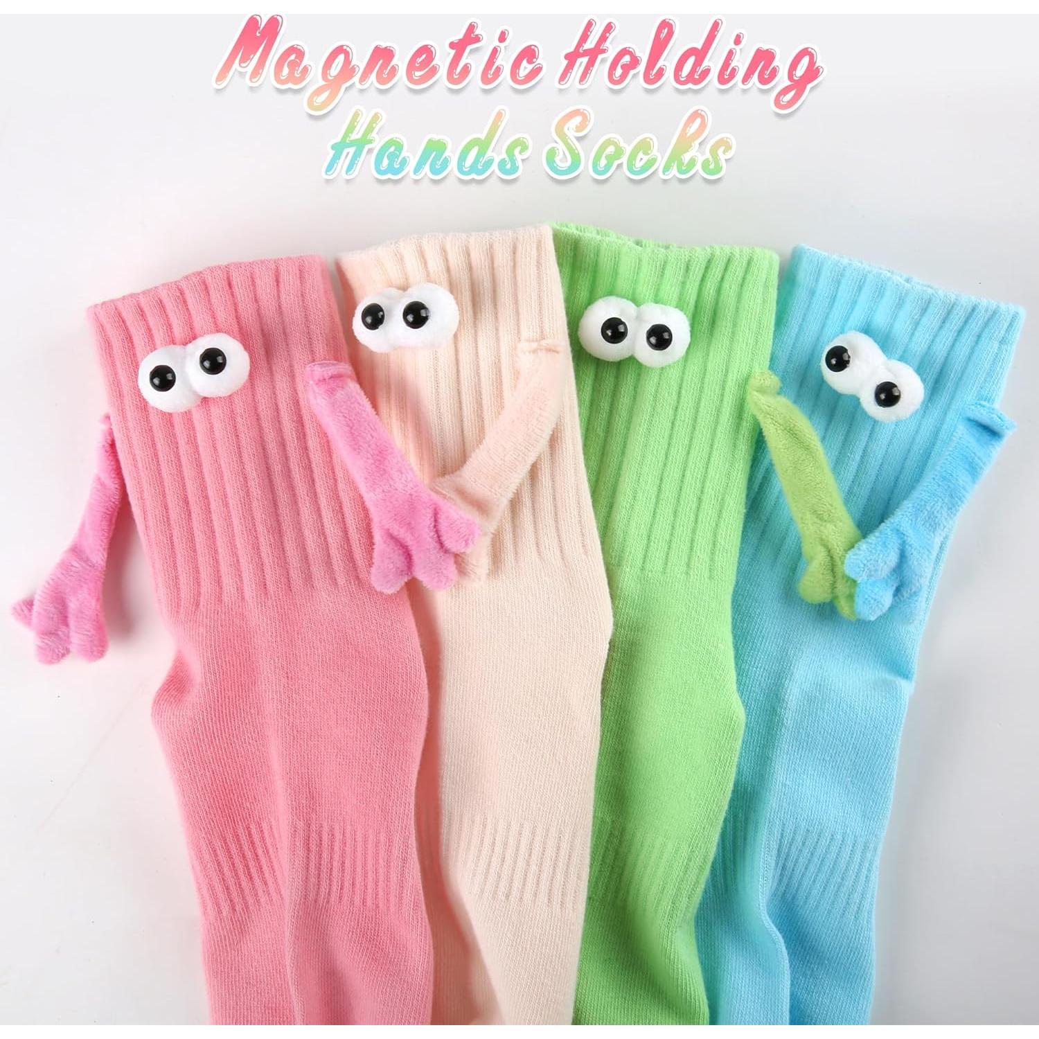 Calcetines Magnéticos Vermeyen 4 Pares Unisex Divertidos