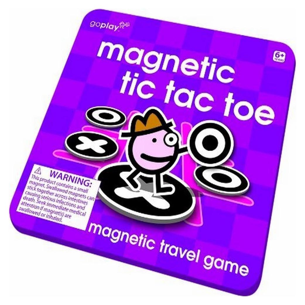 Juego de Mesa Tic Tac Toe Magnético Toysmith 14 cm