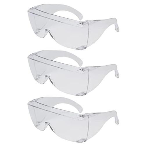 Gafas de Seguridad Calabria 3000 Fit Over Antivaho Paquete 3