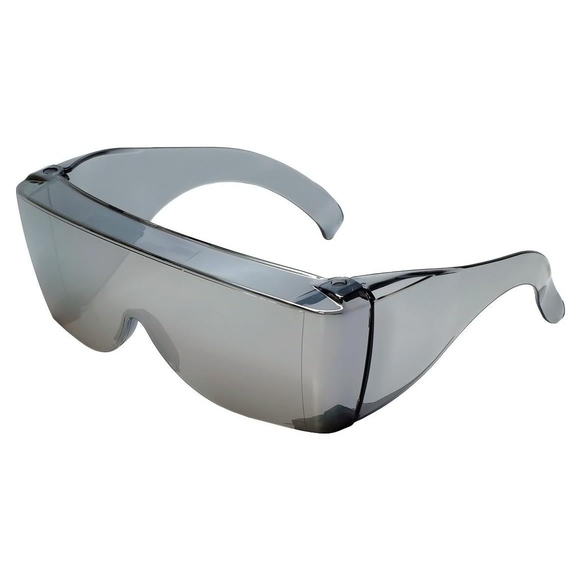Gafas de seguridad Calabria 3000 Fit Over espejo plateado