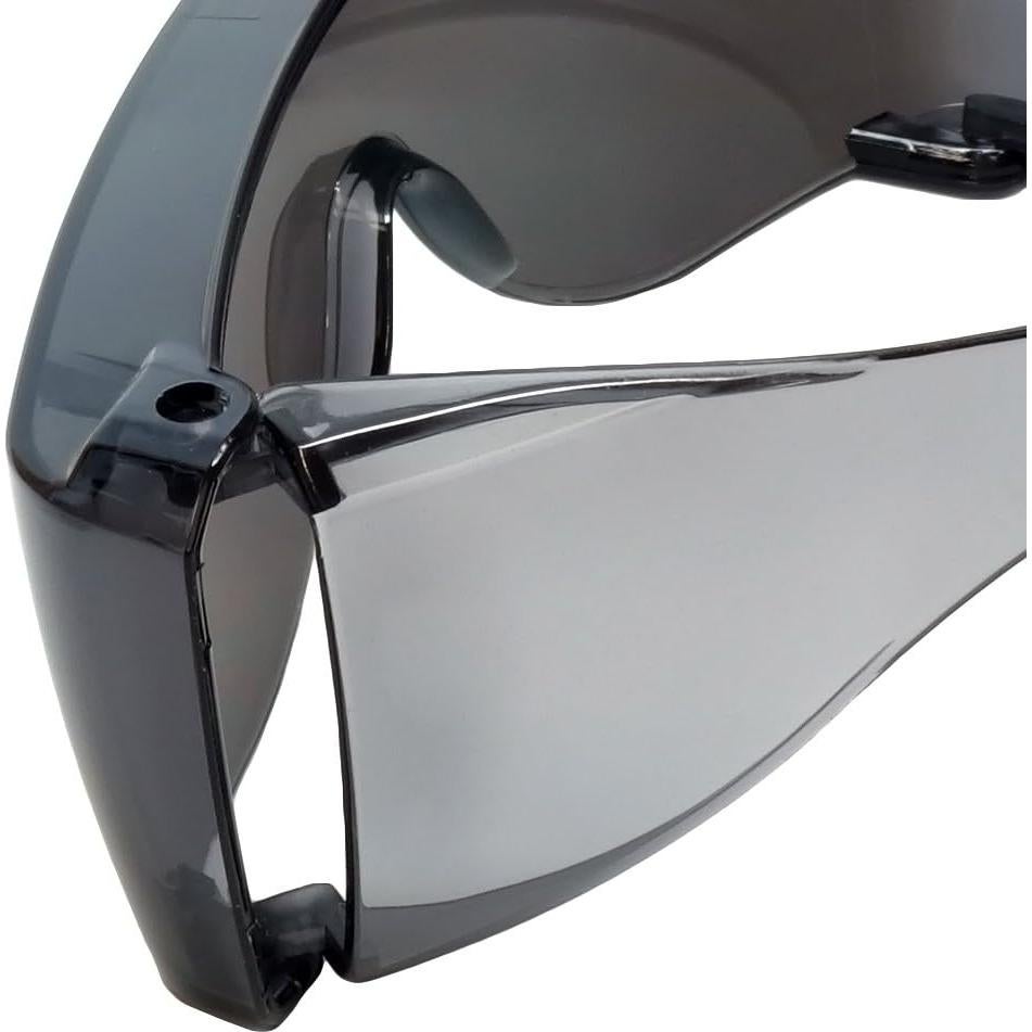 Gafas de seguridad Calabria 3000 Fit Over espejo plateado