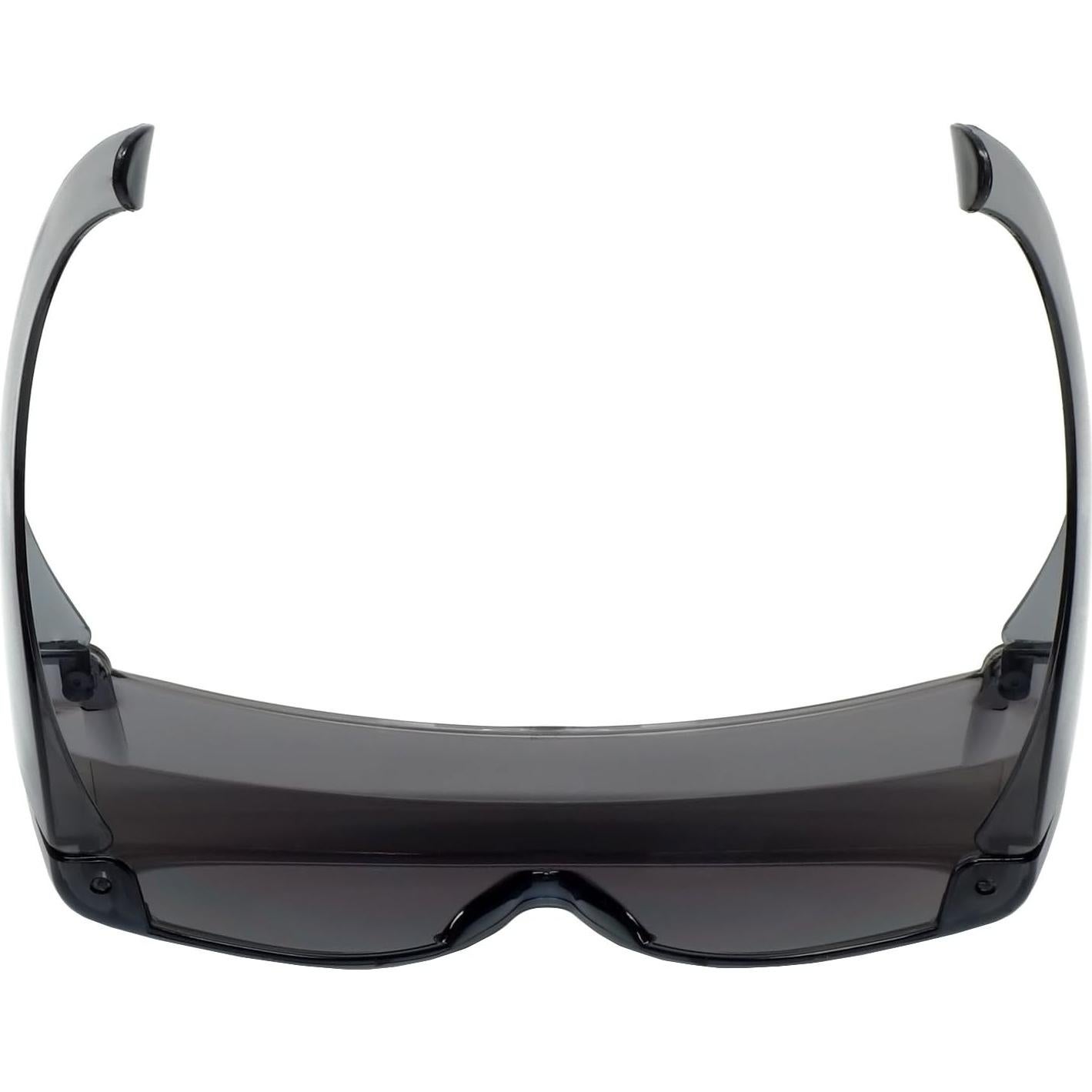 Gafas de seguridad Calabria 3000 Fit Over espejo plateado
