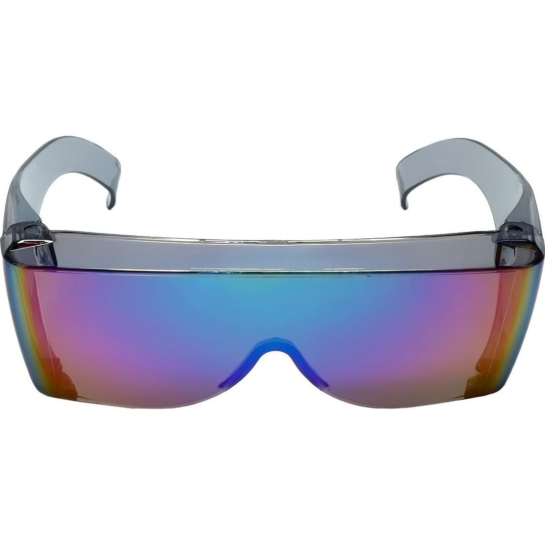 Gafas de Seguridad Calabria 3000 Fit Over Espejo Verde