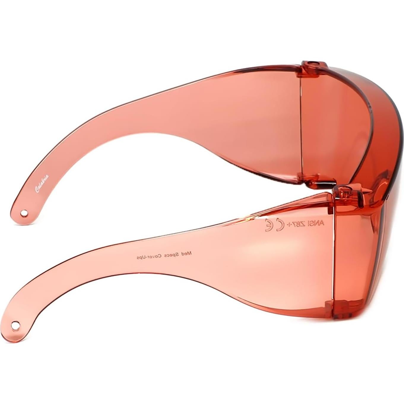 Gafas de seguridad Calabria 3000 FL41 Rosa Fitover UV