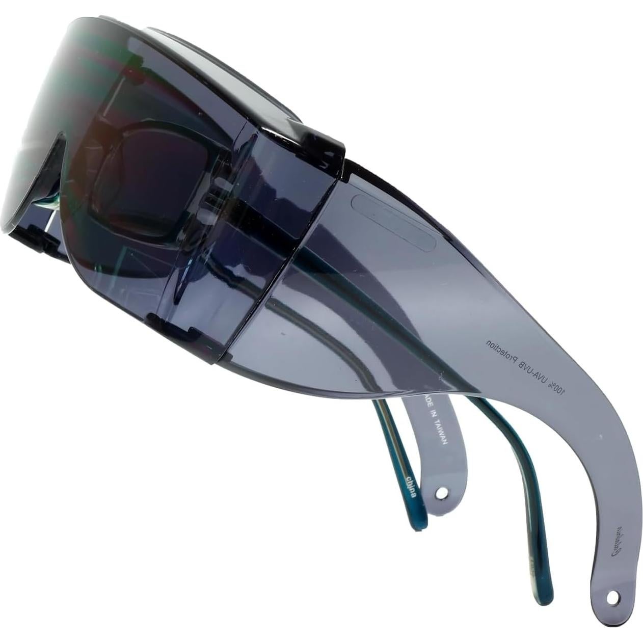 Gafas de seguridad Calabria 3000 Fit Over gris humo UV 100%