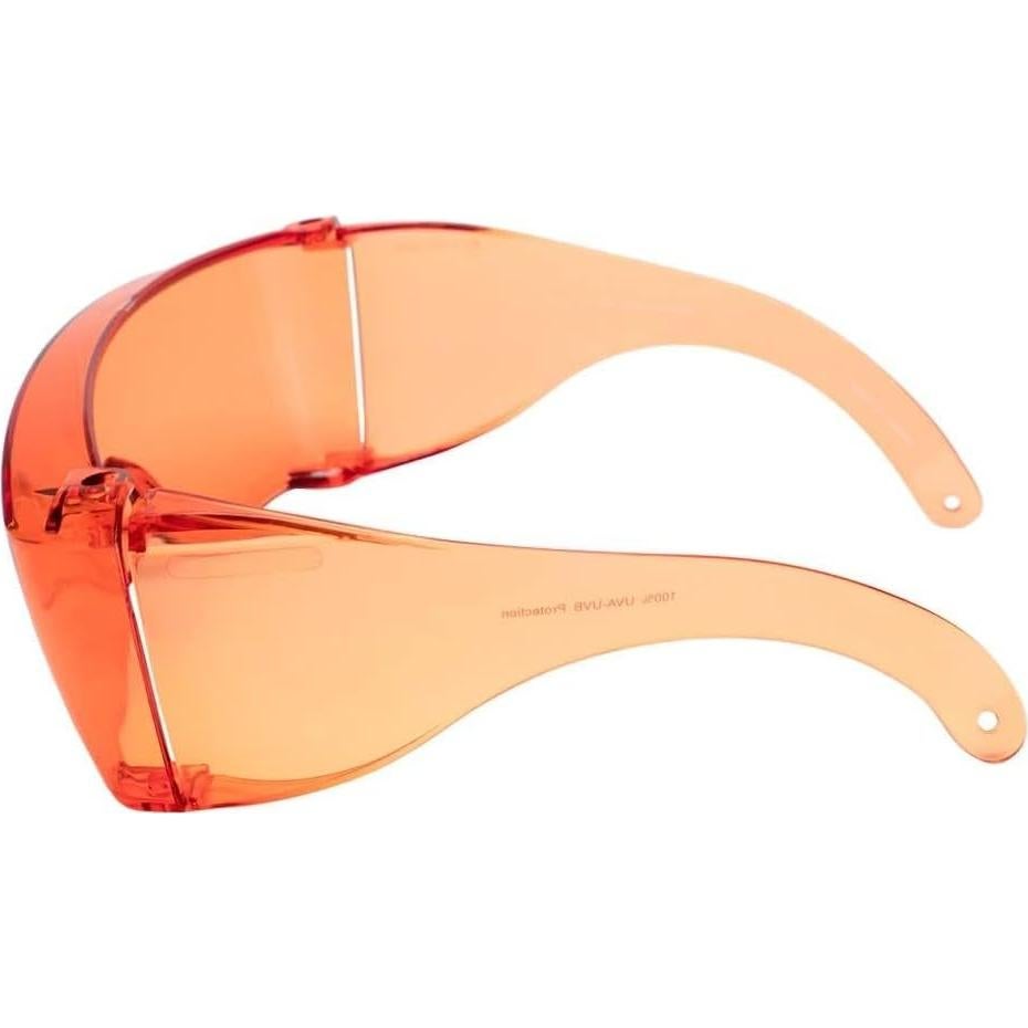 Gafas de Seguridad Calabria 3000 Fitover Naranja Antivaho