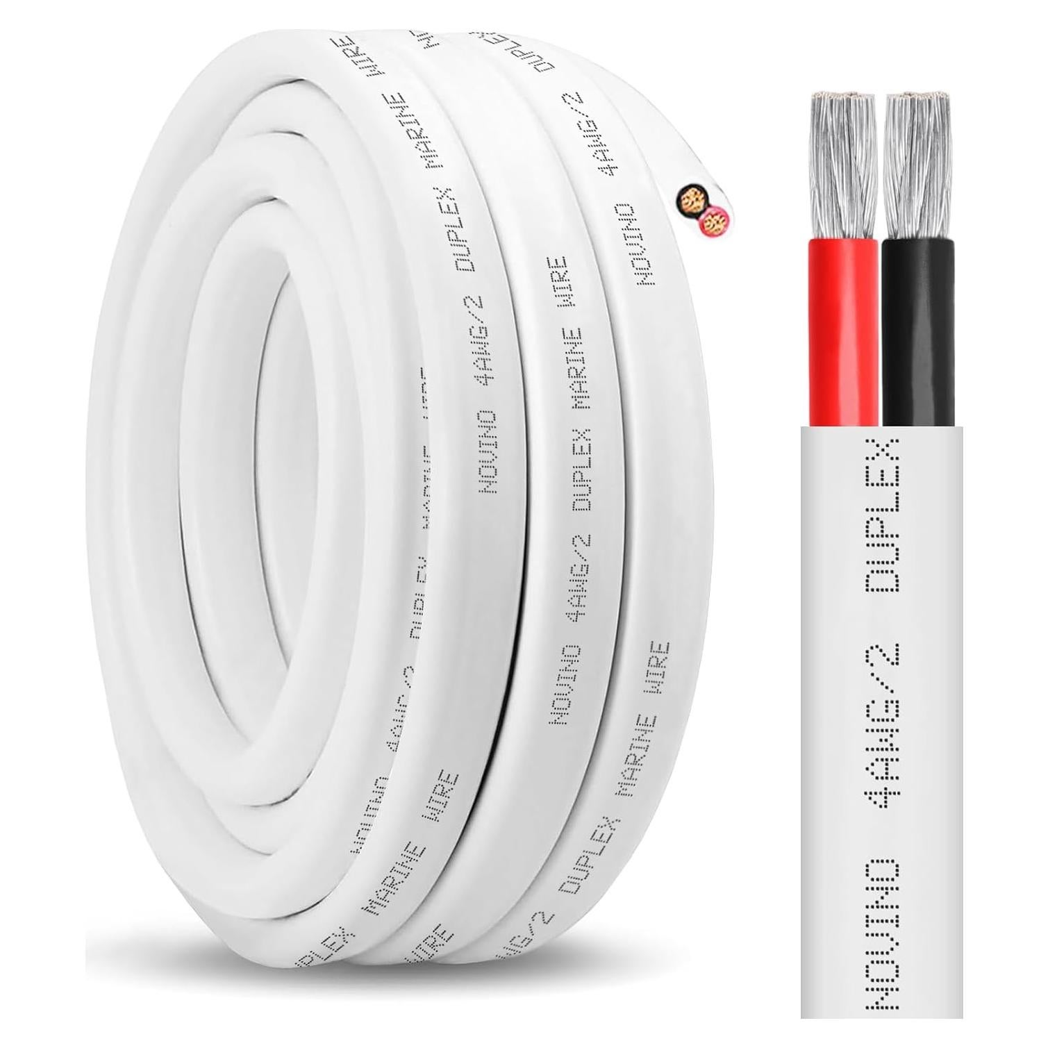 Cable Marino Dúplex 4 AWG NOVINO 1.83 m Cobre Estaño