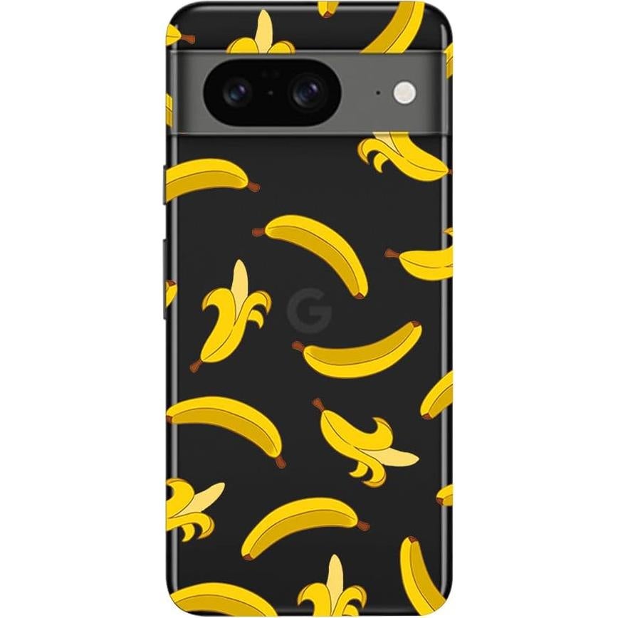 Funda Blingy's para Google Pixel 8 - TPU Transparente Plátano