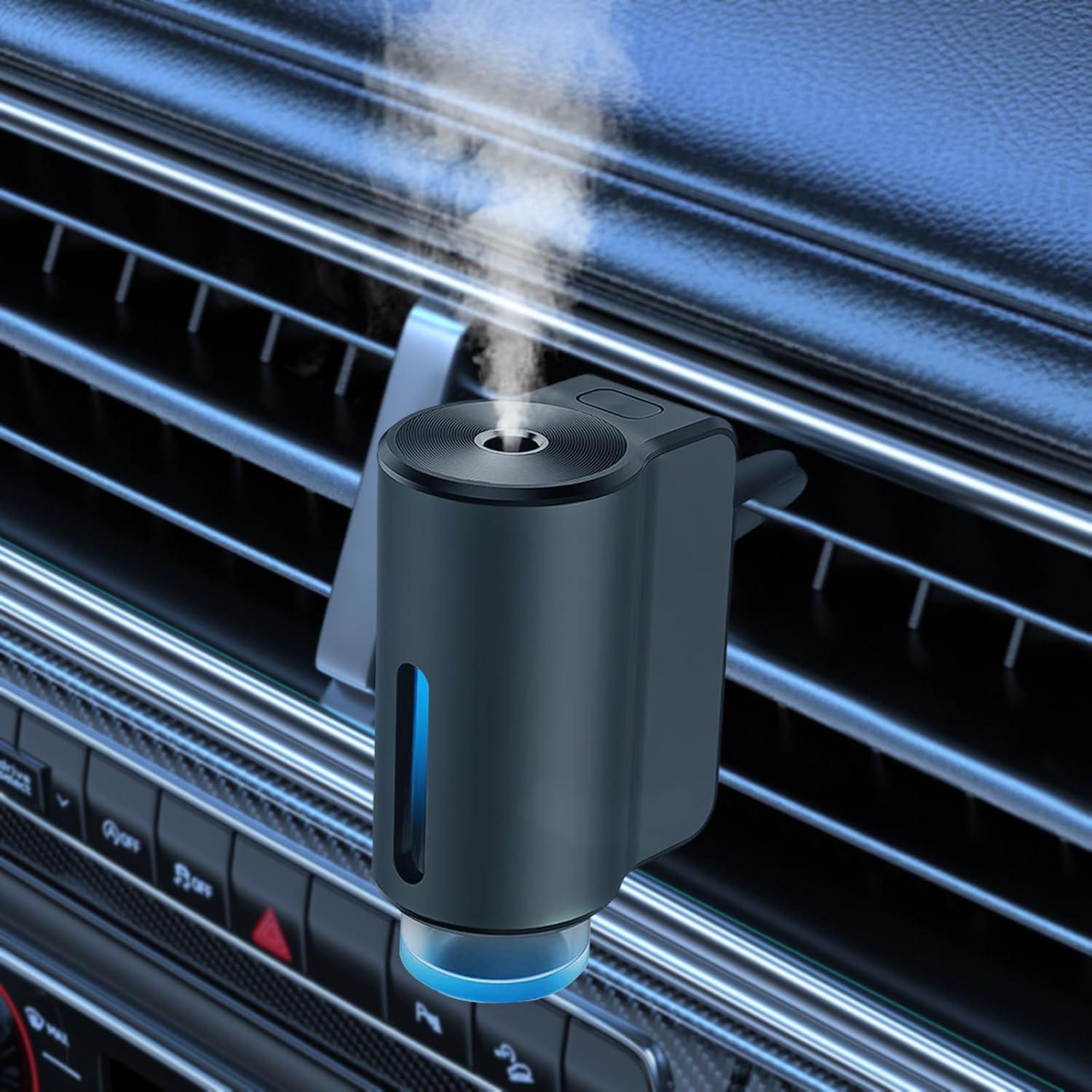 Difusor de Ambientador para Auto Shonoppy Gris con Aceite