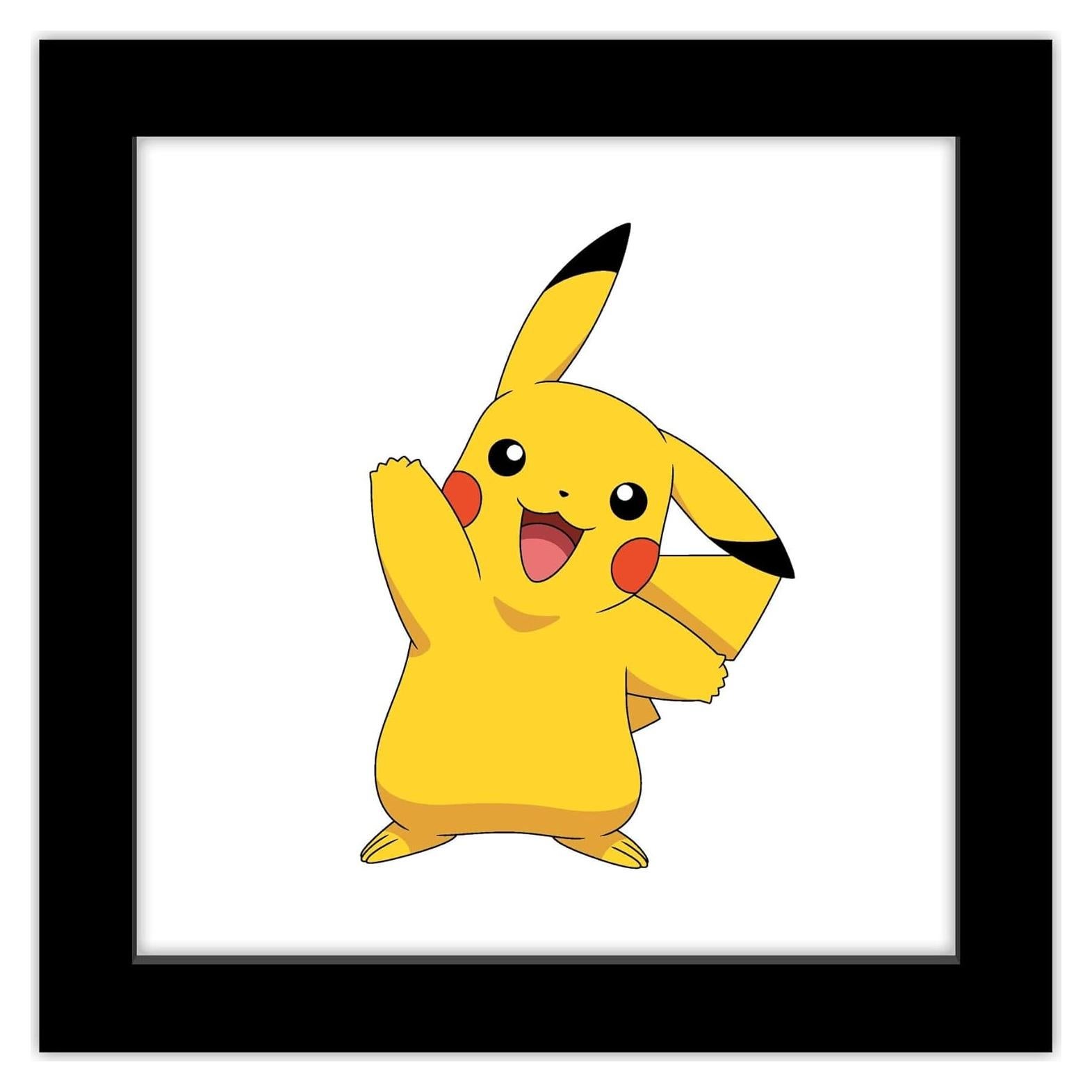 Arte de Pared Pikachu Waving Pose Trends International 30.48 cm