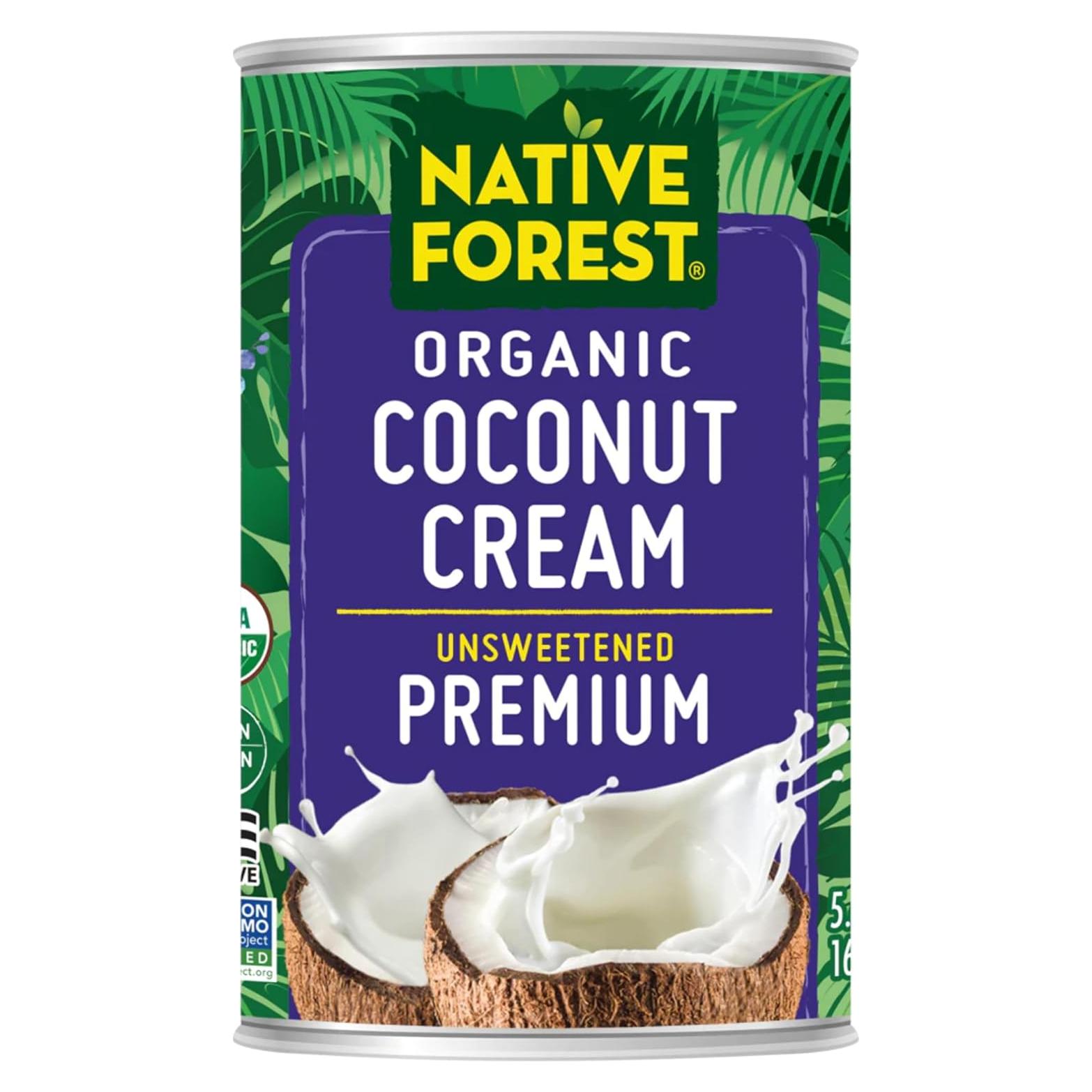 Crema de Coco Orgánica Native Forest 160 ml - Sin Azúcar, Vegana