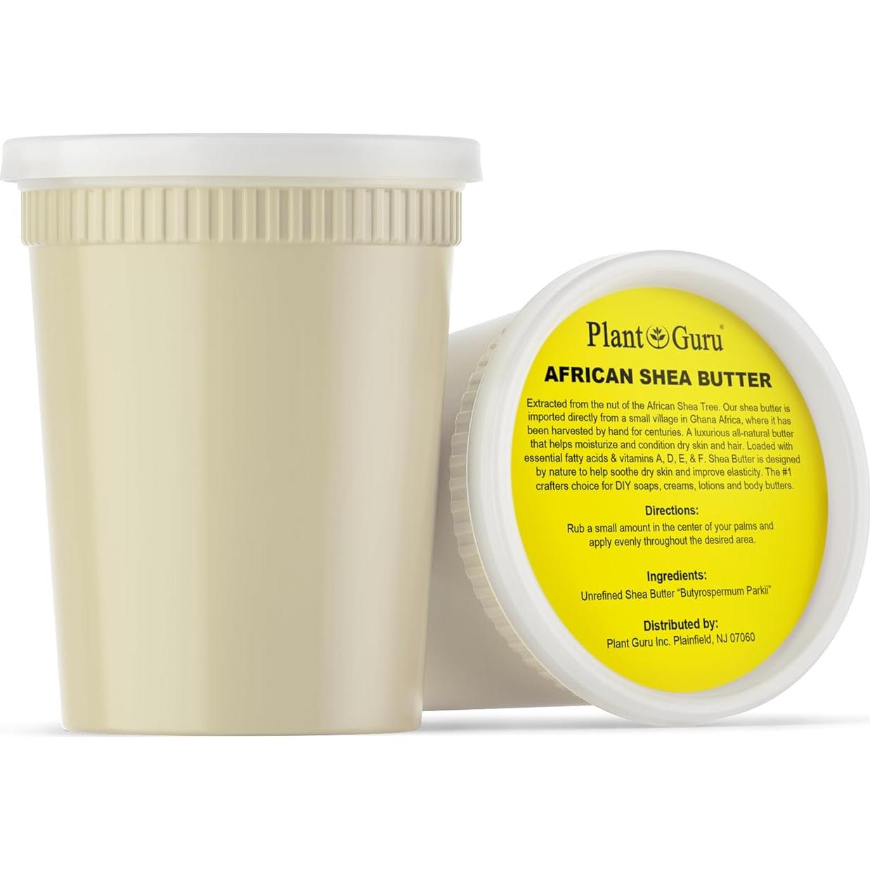 Manteca de Karité Africana Cruda 907 g Plant Guru - Hidratante