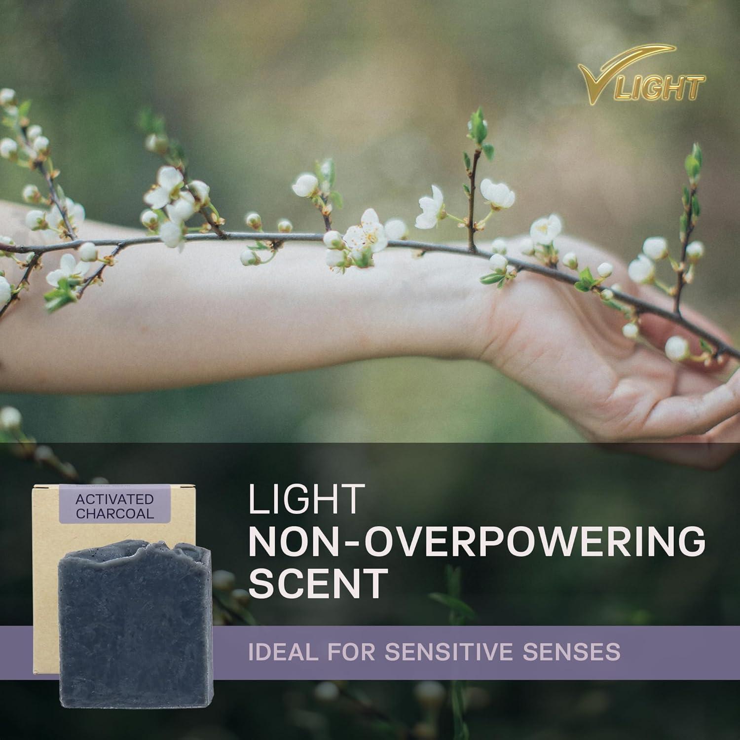 Jabón de Carbón Activado Jabón y Baño Auténtico - 2 Piezas 119g