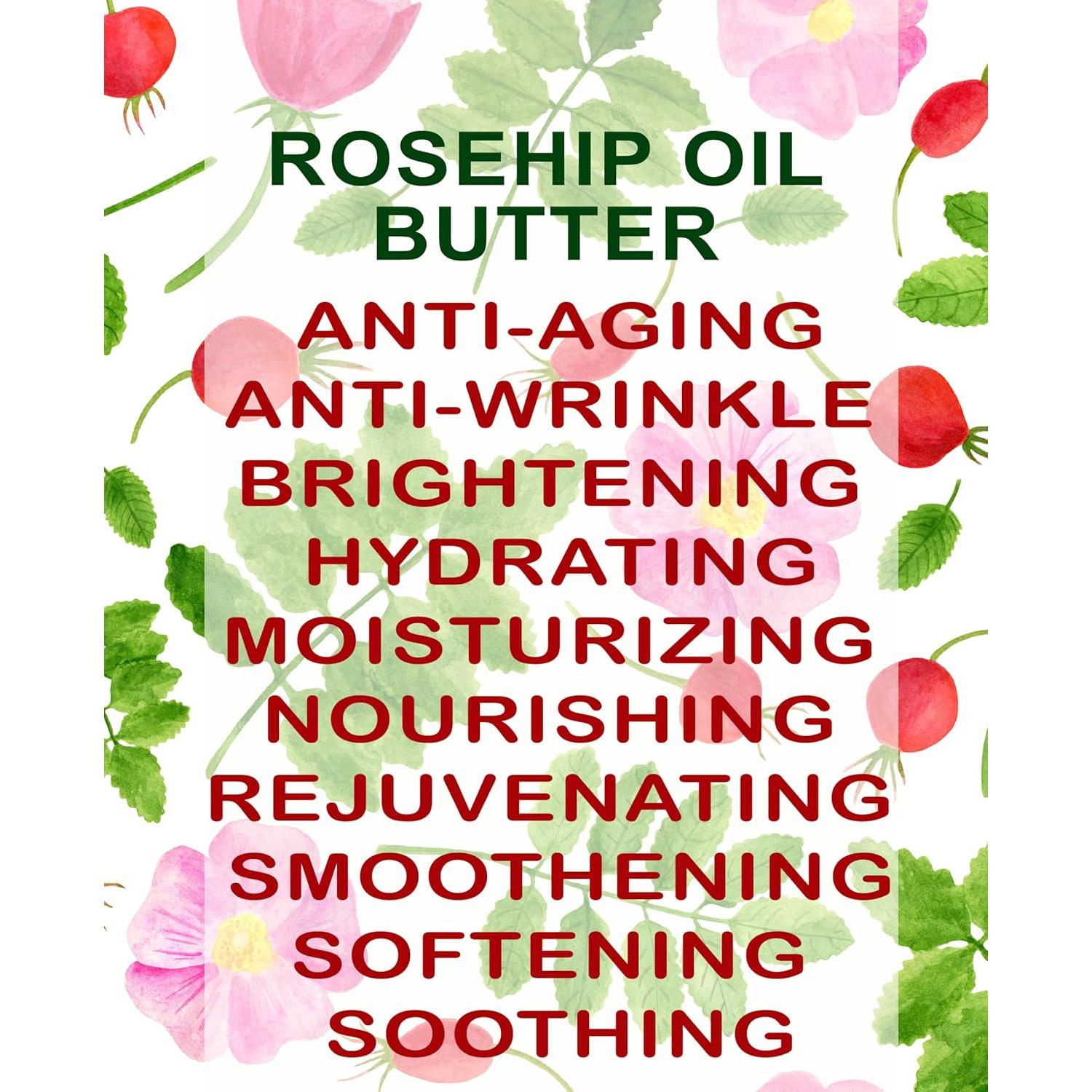 Mantequilla de Rosa Mosqueta 100% Natural 120 ml - Botanical Beauty