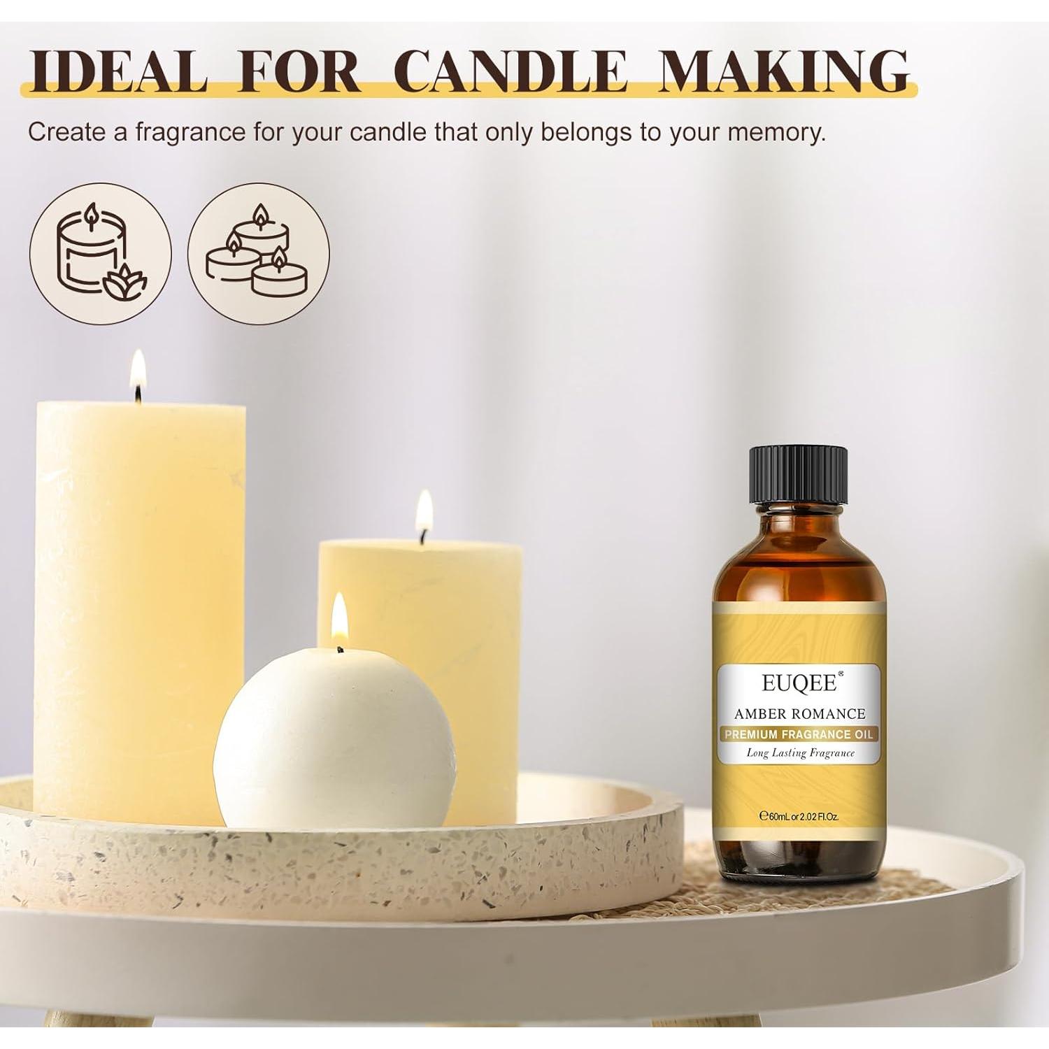Aceites Aromáticos EUQEE Ámbar Romance 60ml para Difusor