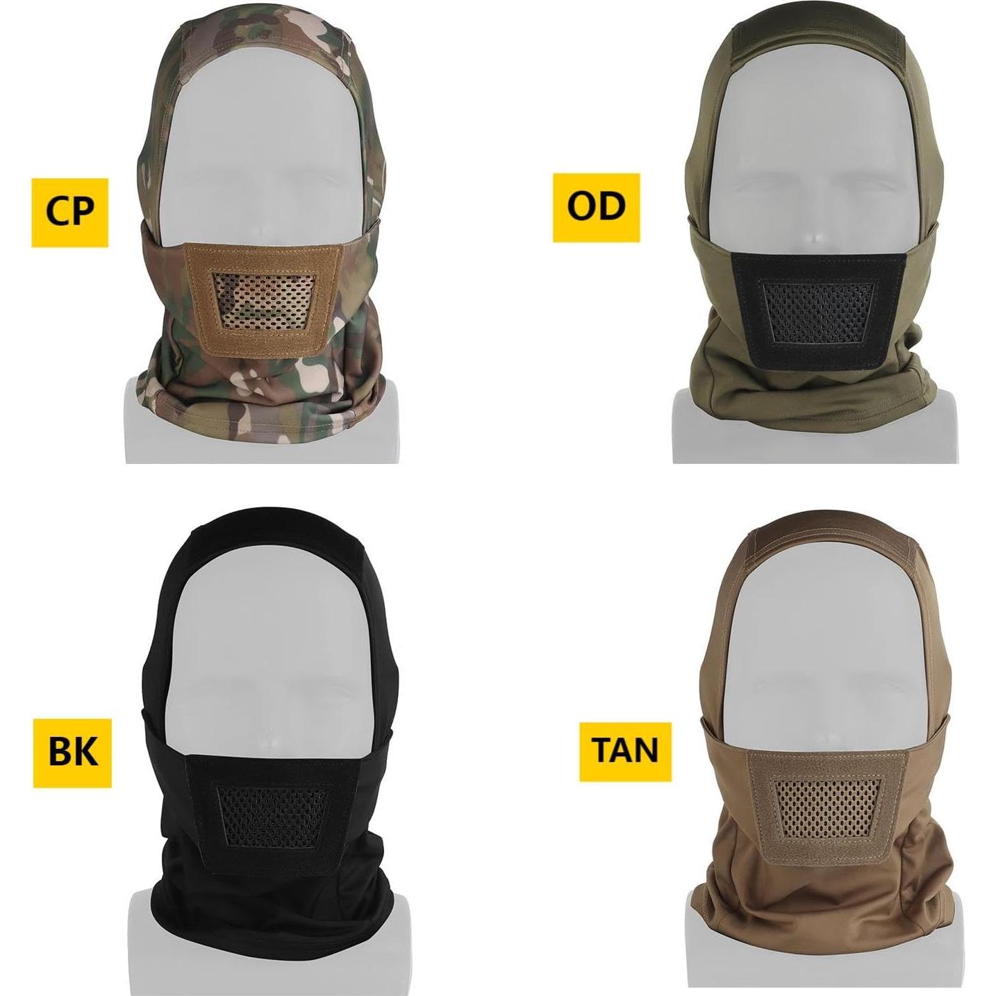 Máscara Balaclava Táctica CMAIR4U MA-205 con Protector Bucal