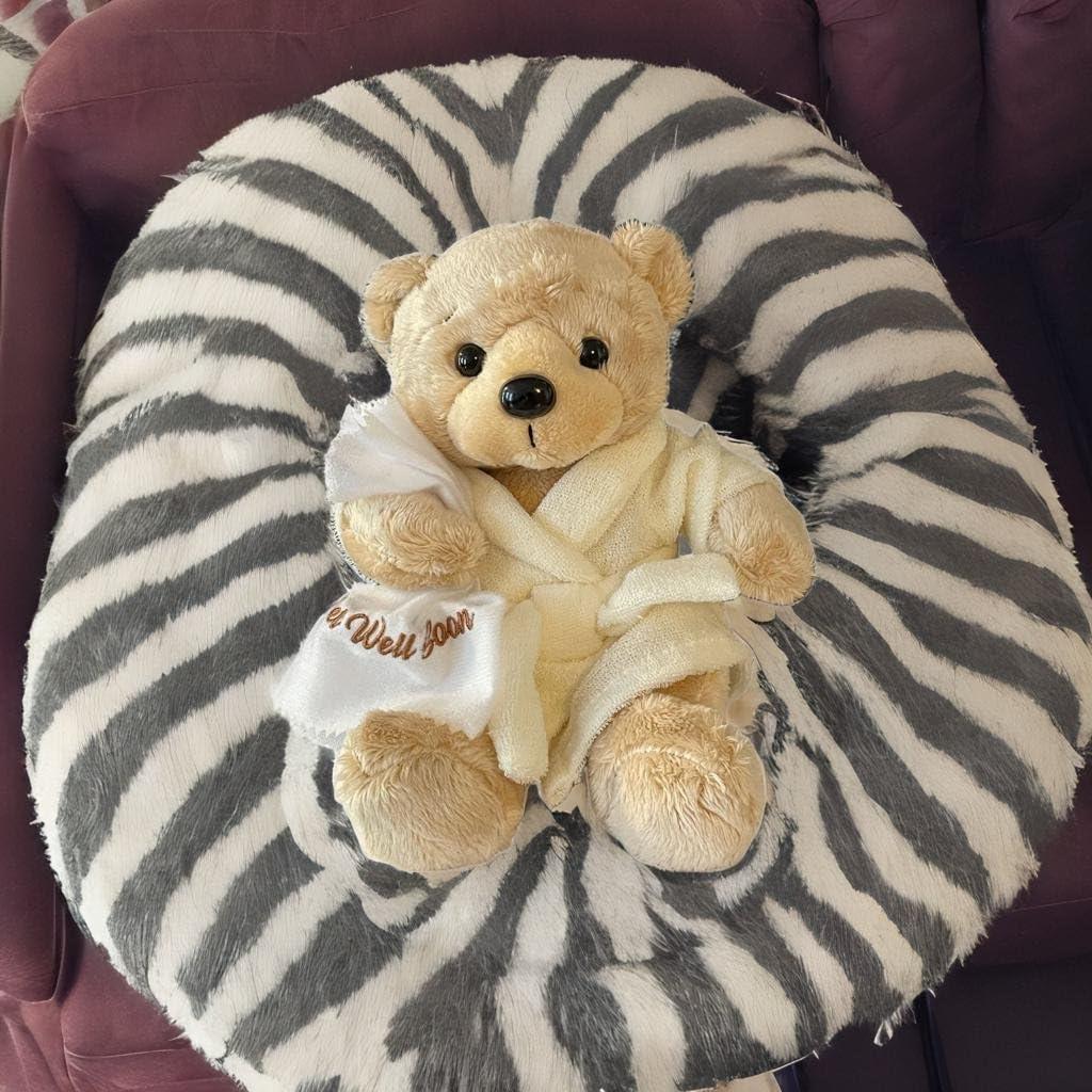 Conjunto de Regalo Oso de Peluche y Libro Goodbye Tonsils