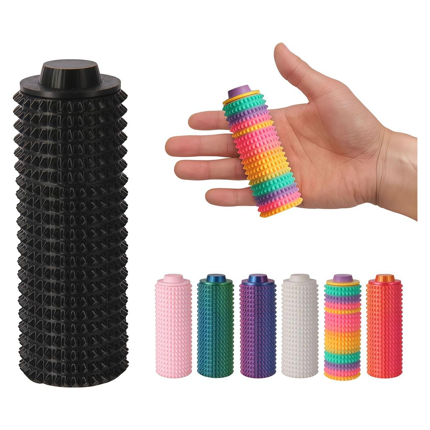 Juguete Antiestrés Little Ouchies Negro - Compacto y Silencioso