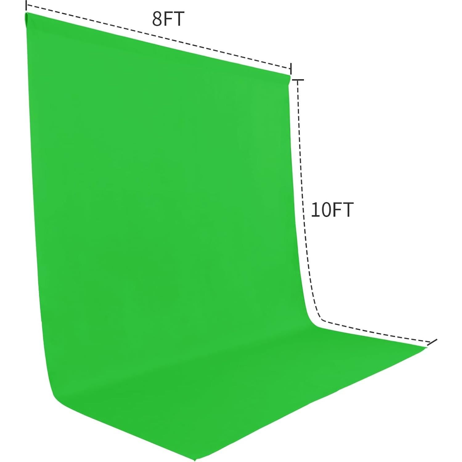 Fondo de Pantalla Verde 2.44m x 3.05m Sugargirl para Fotografía