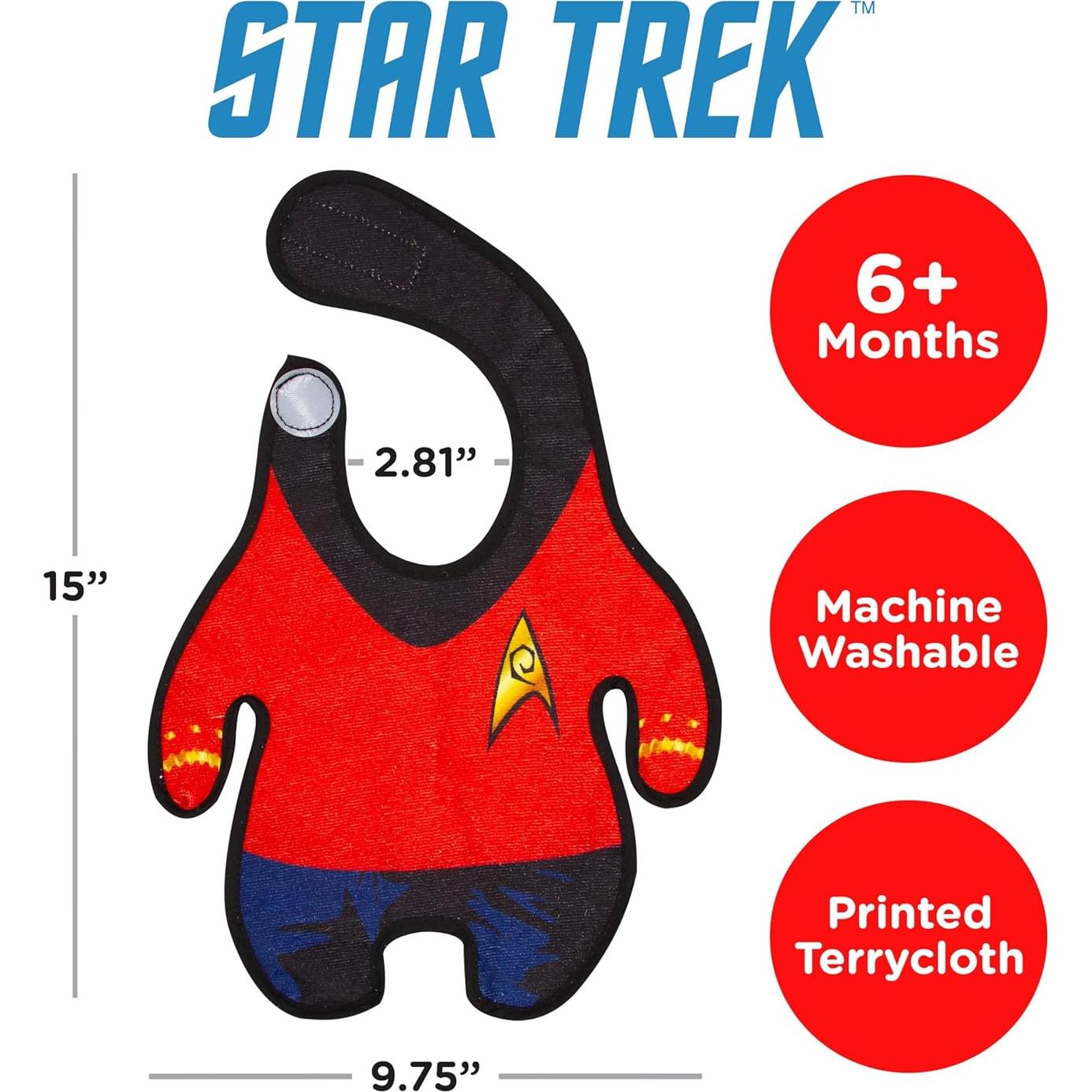 Babero de Ingeniería Star Trek GAMAGO 19x33 cm