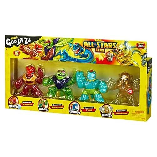 Héroes de Goo Jit Zu Set Especial 4 Figuras Exclusivas