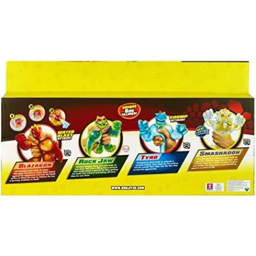 Héroes de Goo Jit Zu Set Especial 4 Figuras Exclusivas
