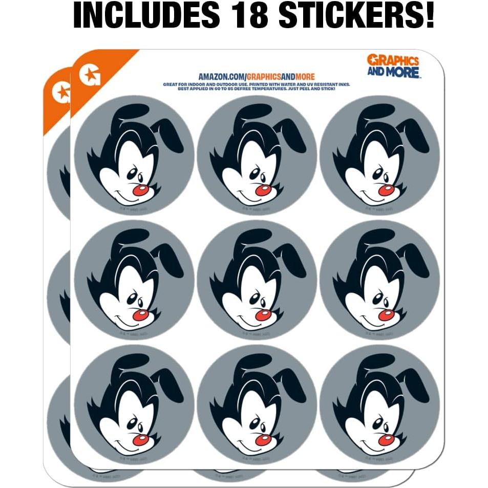 Calendario Planificador Stickers Animaniacs 18 Pegatinas 5.08 cm