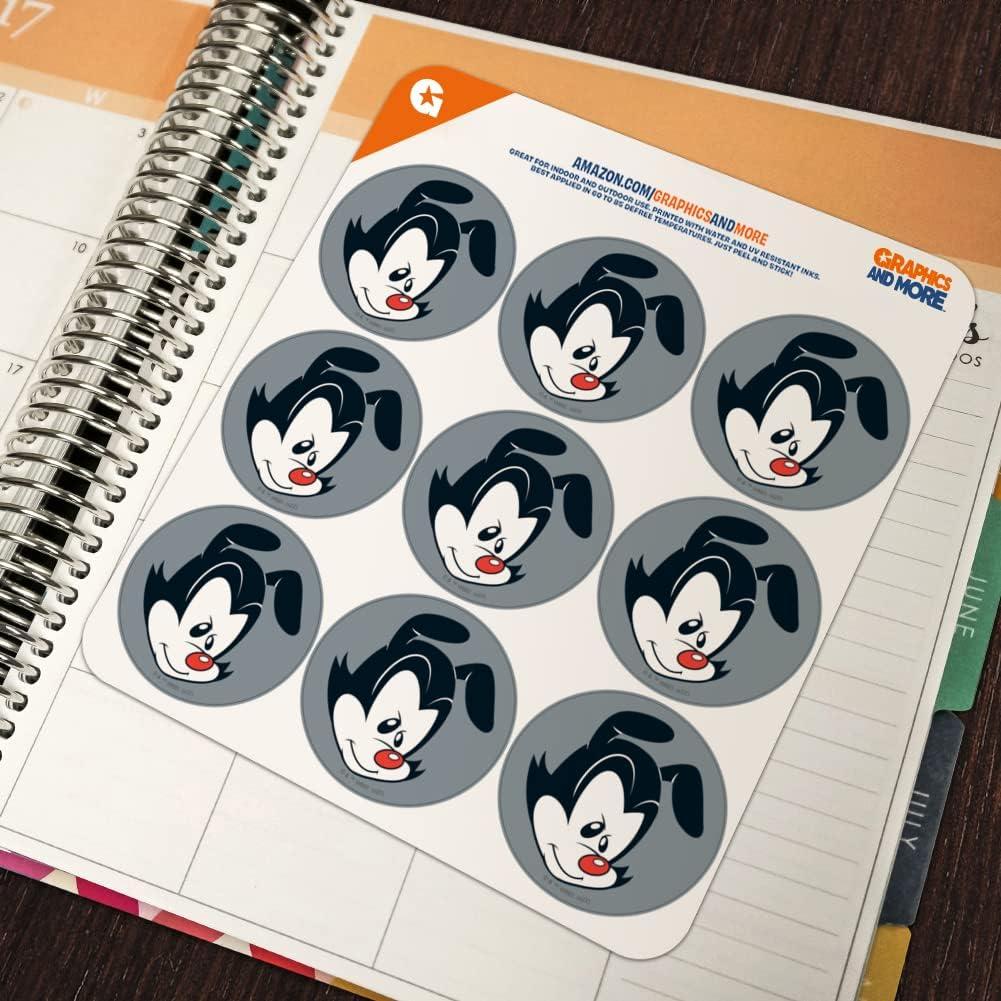 Calendario Planificador Stickers Animaniacs 18 Pegatinas 5.08 cm