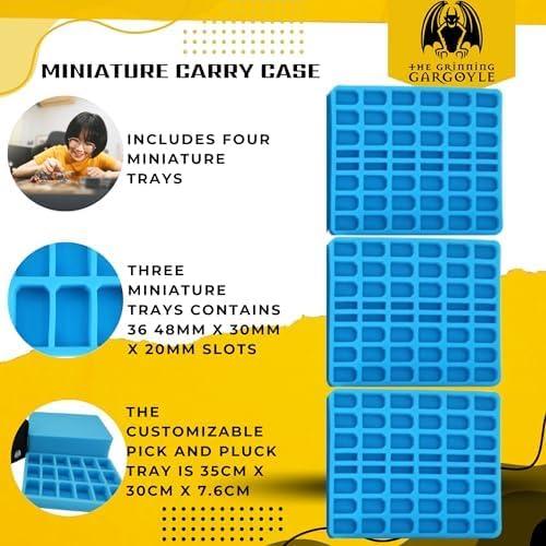 Estuche de Almacenamiento para Miniaturas Gárgola 370x314x174mm