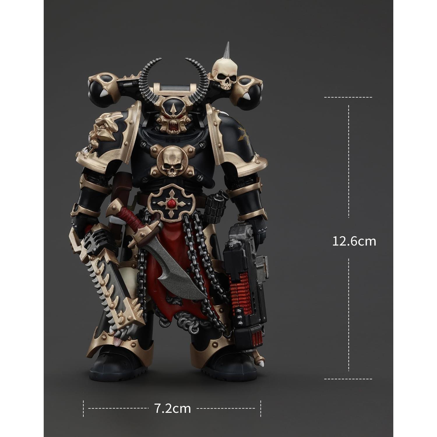 Figura de Acción JoyToy Warhammer 40K 1:18 Legión Negra 12.6 cm
