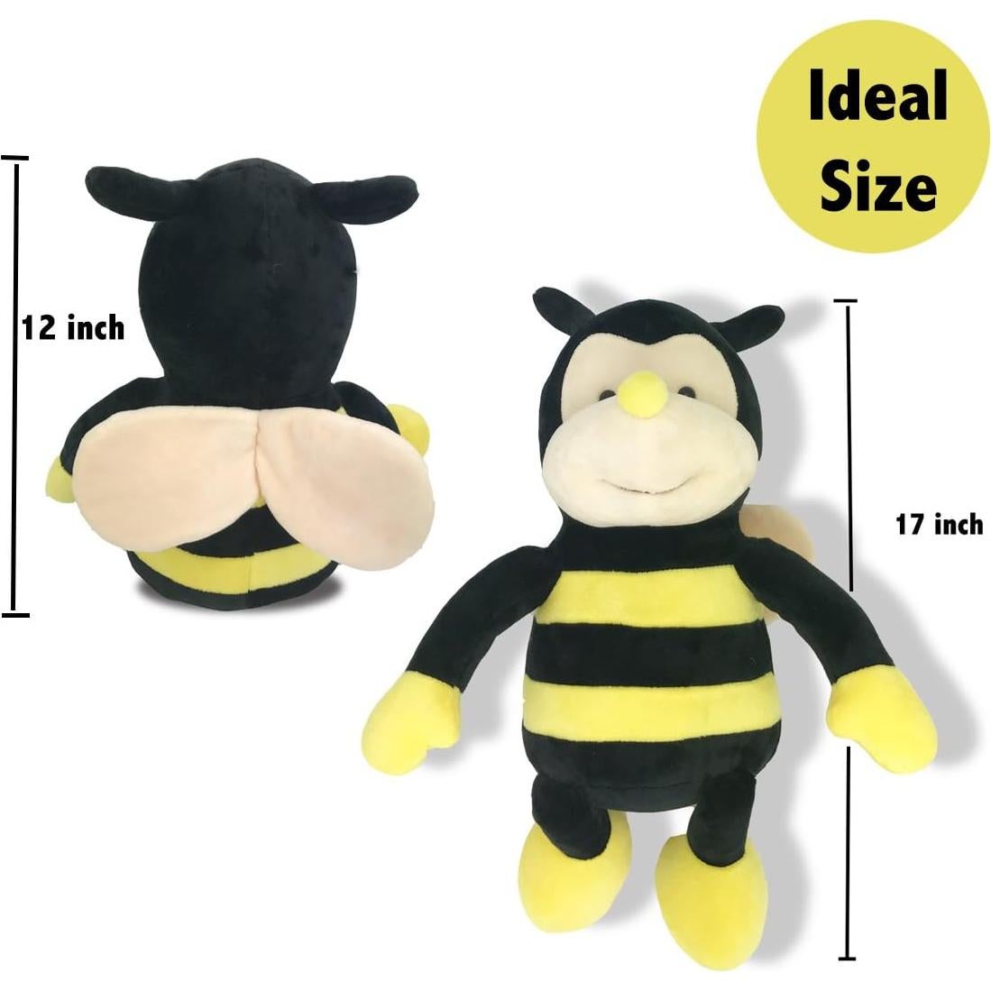 Abeja de Peluche JoyDynamic Nana 30.48 cm Suave y Adorable