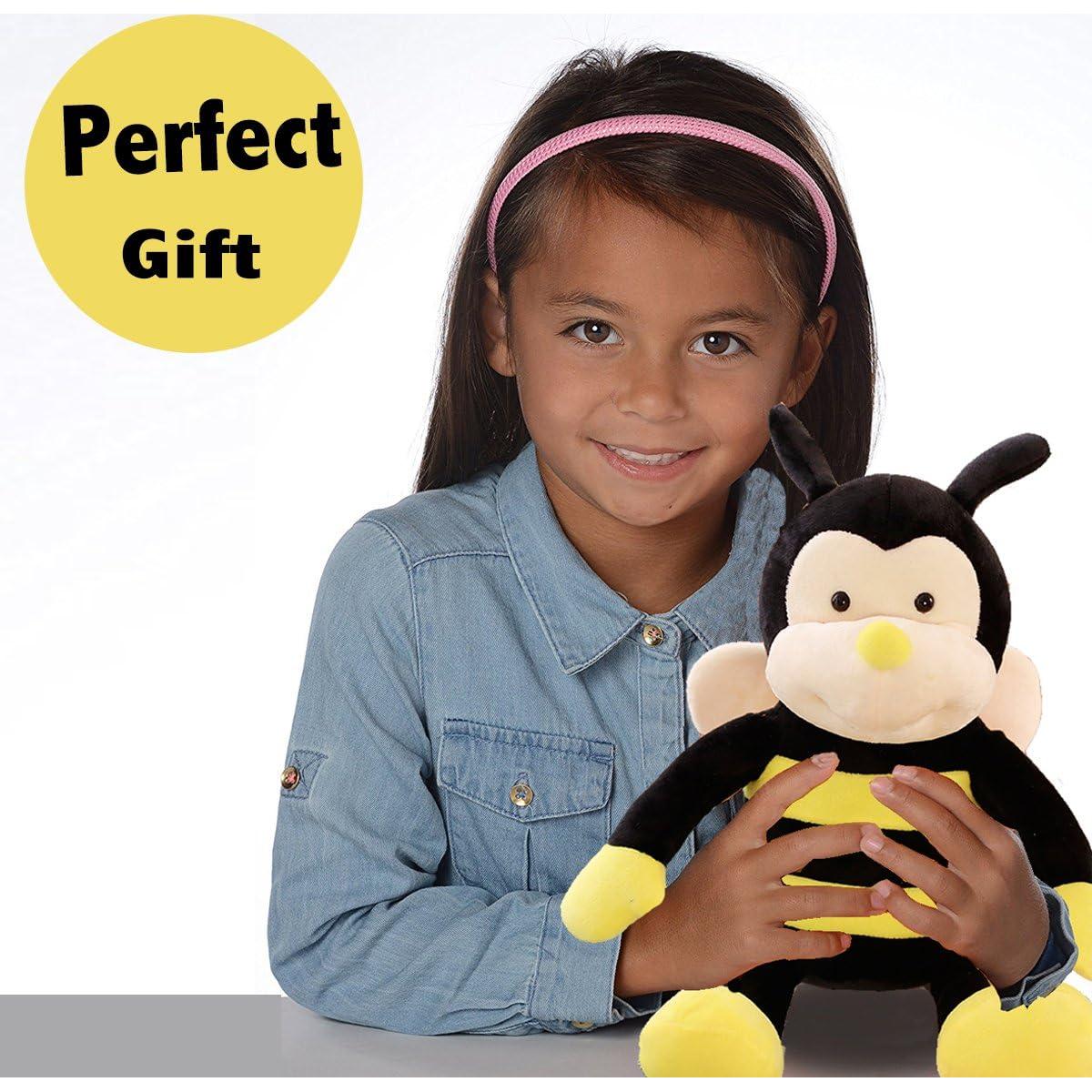 Abeja de Peluche JoyDynamic Nana 30.48 cm Suave y Adorable