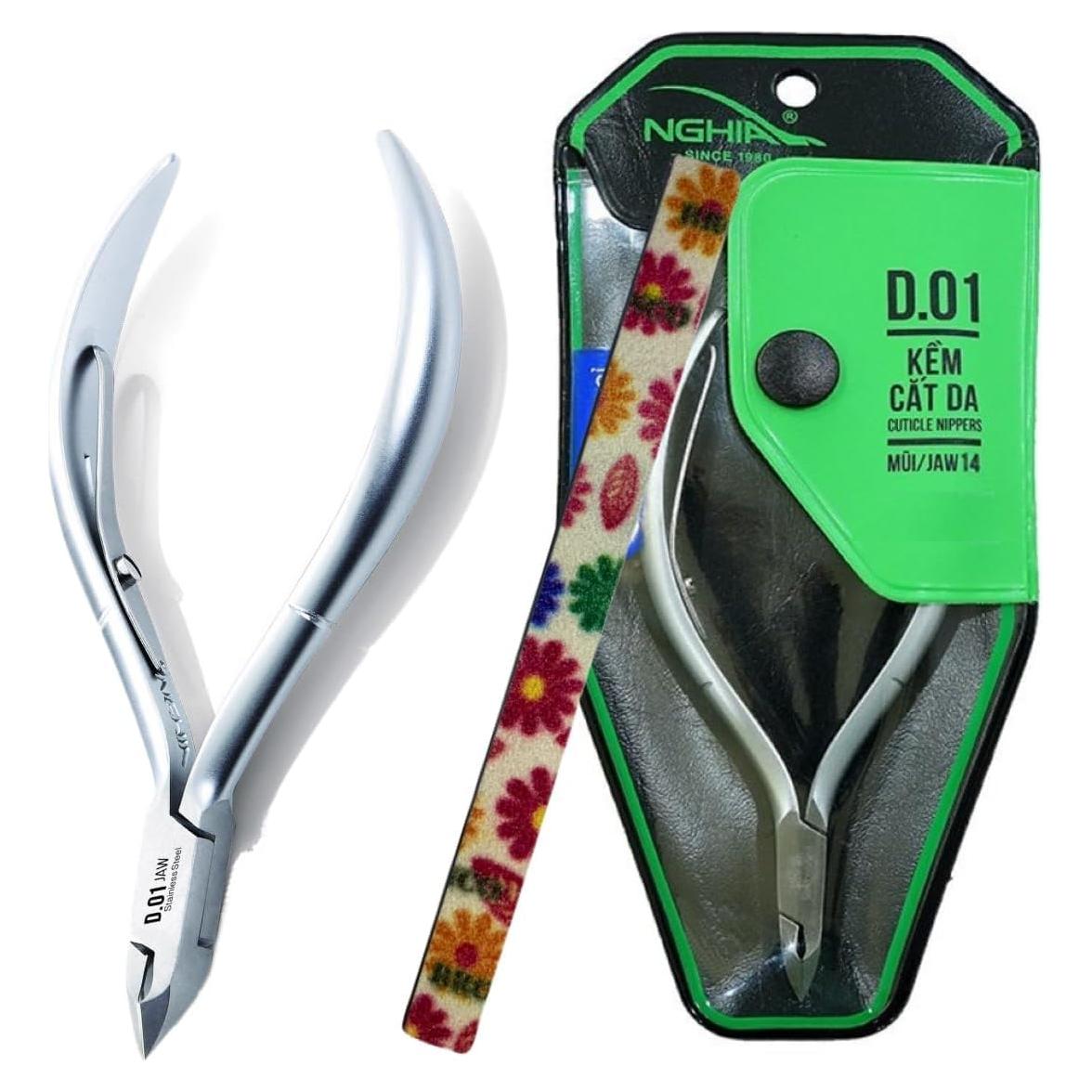 Cortador de Cutículas Nghia C-03 D01-14 Acero Inoxidable