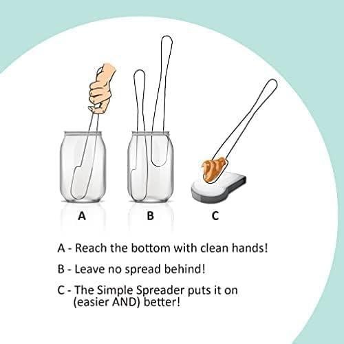 Espátula de Acero Inoxidable Simple Spreading 22.6 cm