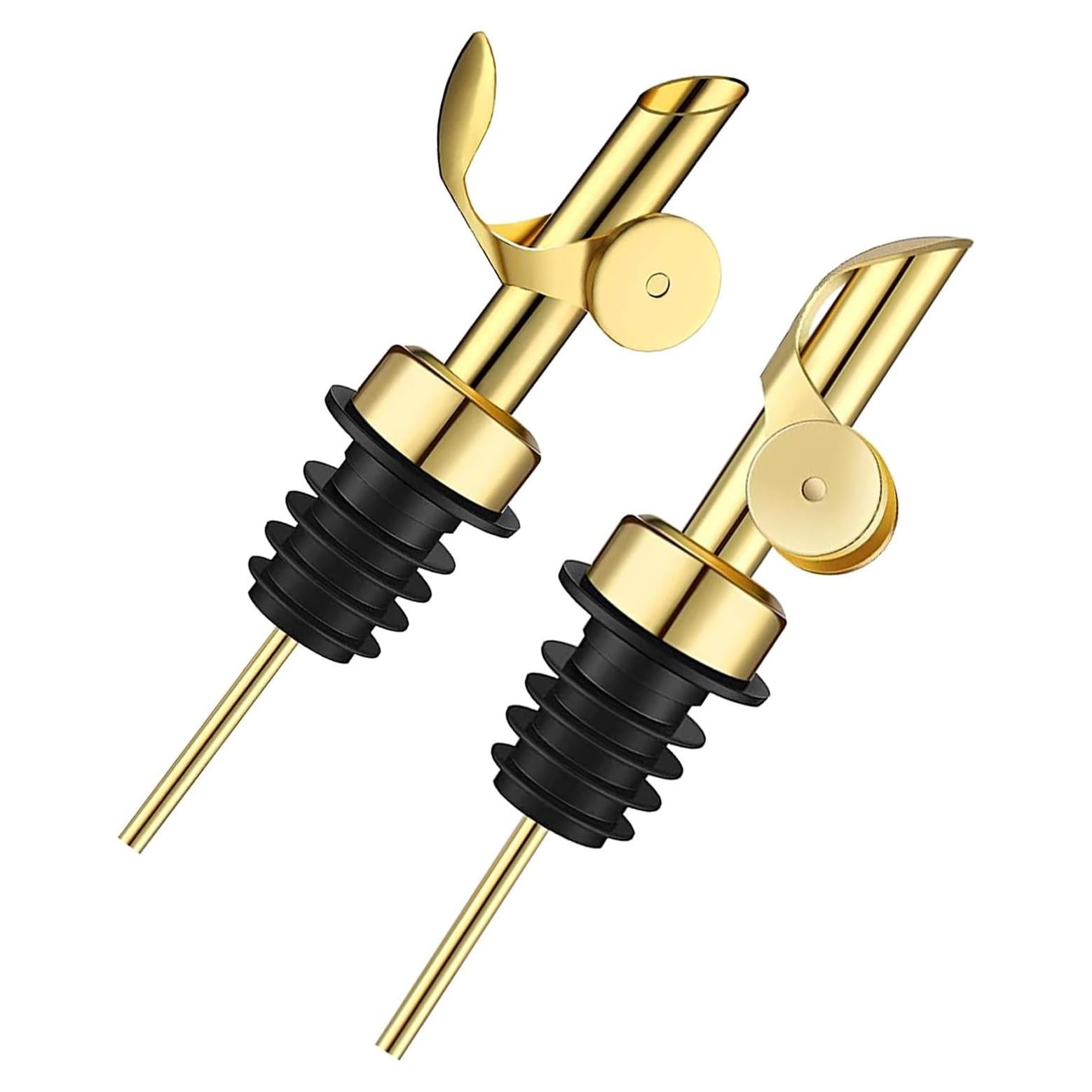 Vertedores Automáticos de Licor Pafusen 2 Pack Dorado